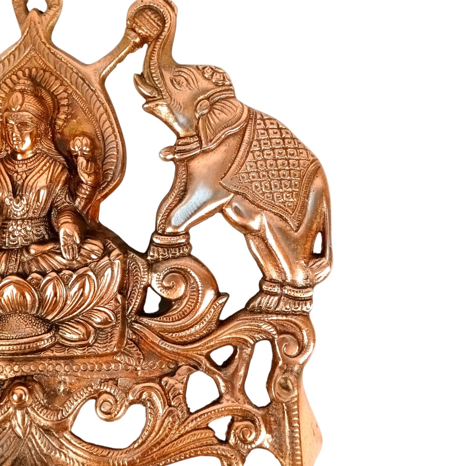 GajLaxmi Wall Hanging for Home Decor | Decorative Wall Art for Living Room, Bedroom & Office | Wall Hanging Showpiece & Gift Item - 13 Inch - Apkamart