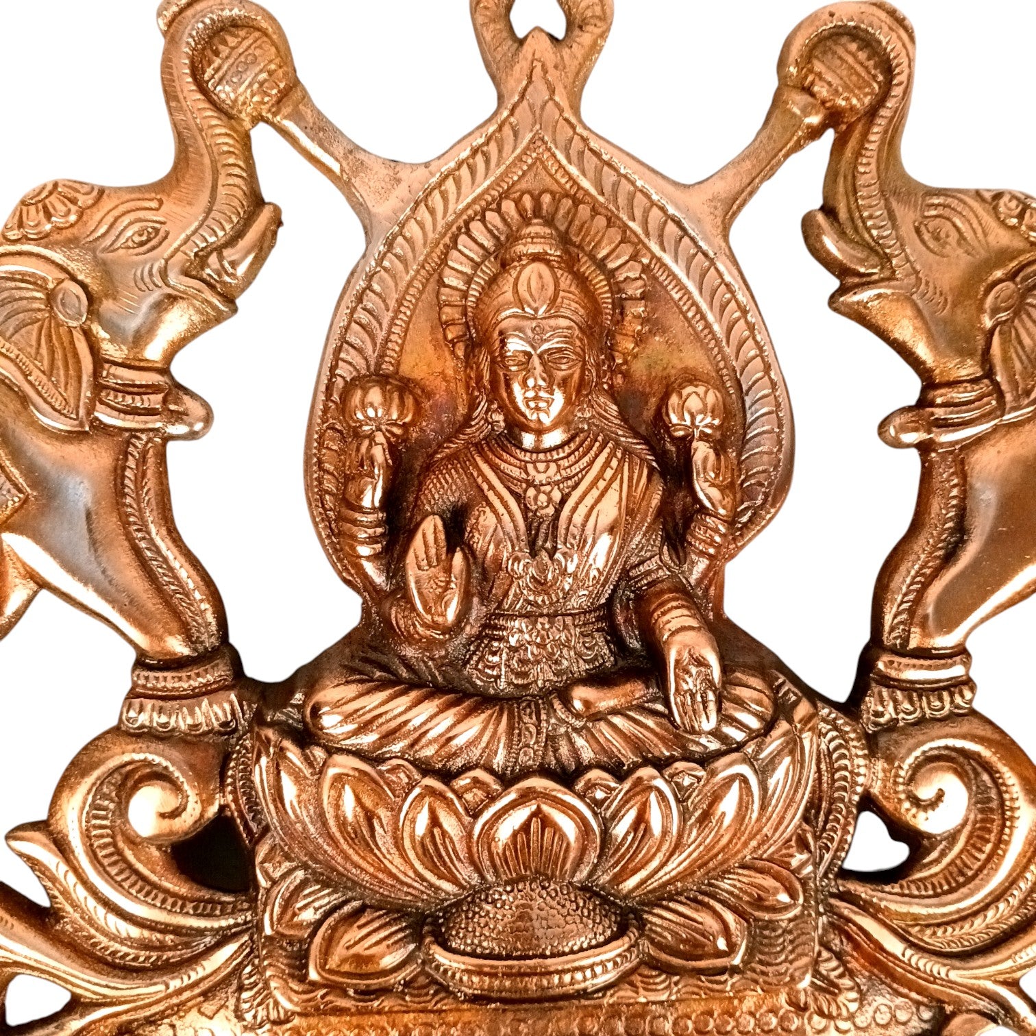 GajLaxmi Wall Hanging for Home Decor | Decorative Wall Art for Living Room, Bedroom & Office | Wall Hanging Showpiece & Gift Item - 13 Inch - Apkamart