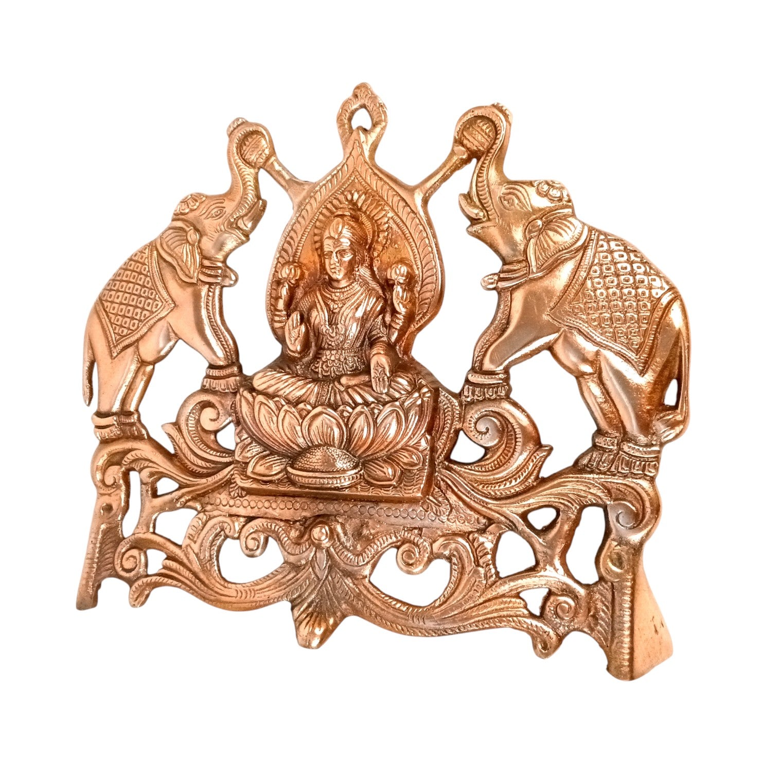 GajLaxmi Wall Hanging for Home Decor | Decorative Wall Art for Living Room, Bedroom & Office | Wall Hanging Showpiece & Gift Item - 13 Inch - Apkamart