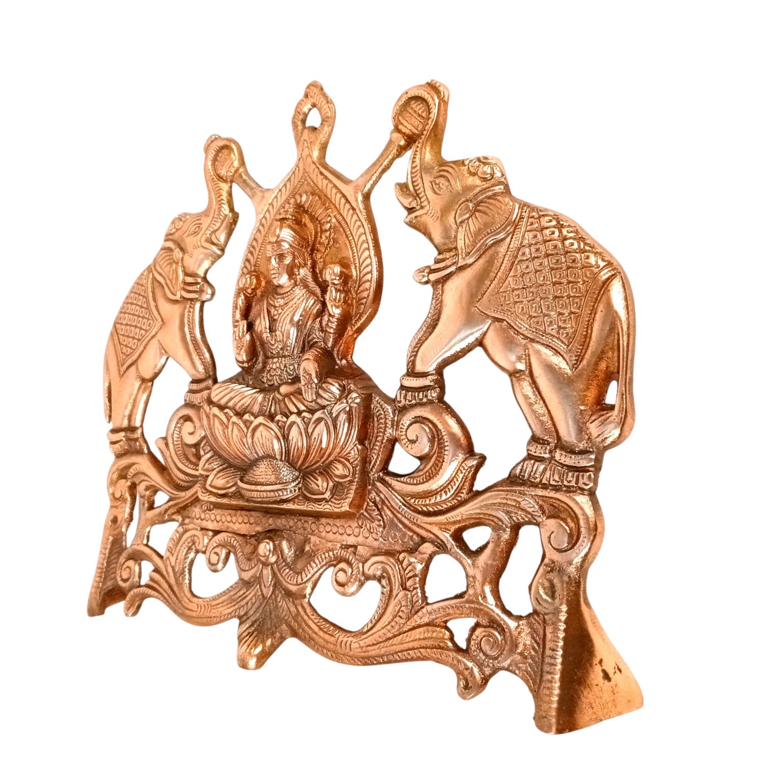 GajLaxmi Wall Hanging for Home Decor | Decorative Wall Art for Living Room, Bedroom & Office | Wall Hanging Showpiece & Gift Item - 13 Inch - Apkamart