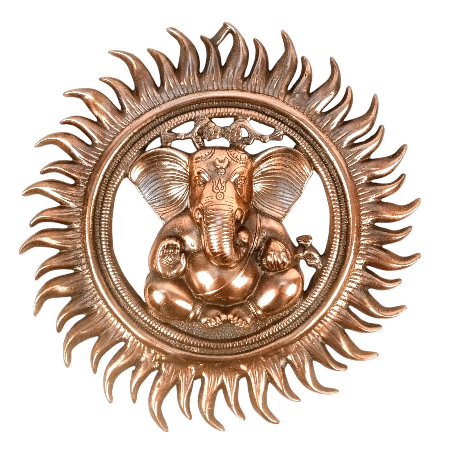 Ganesha Wall Hanging For Home & Entrance Decor - 15 Inch - Apkamart