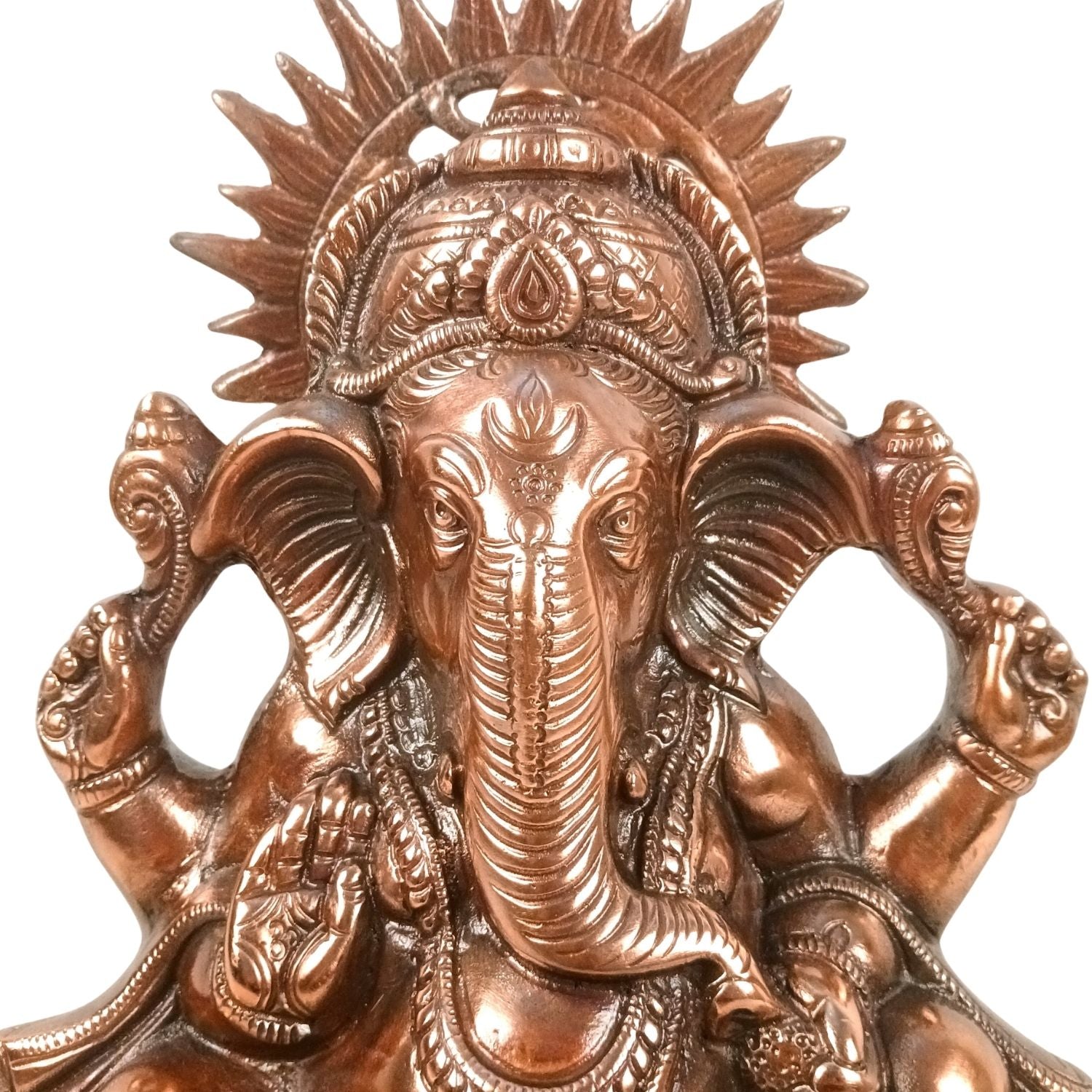 Ganesh Statue Showpiece Alloy-Apkamart