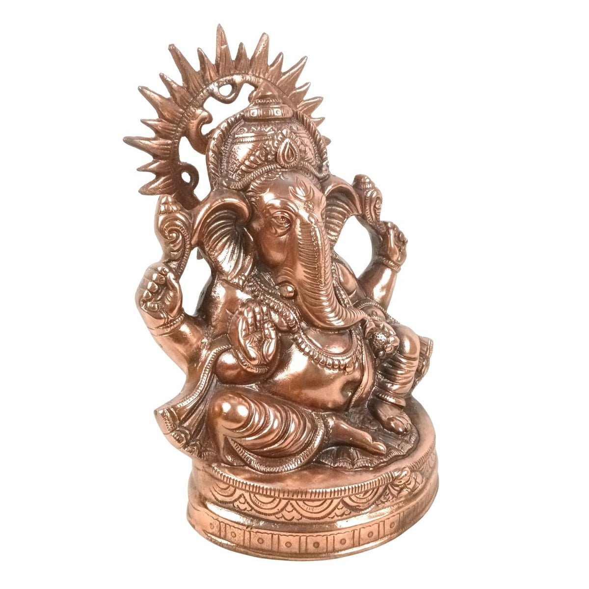 Ganesh Statue Showpiece Alloy-Apkamart