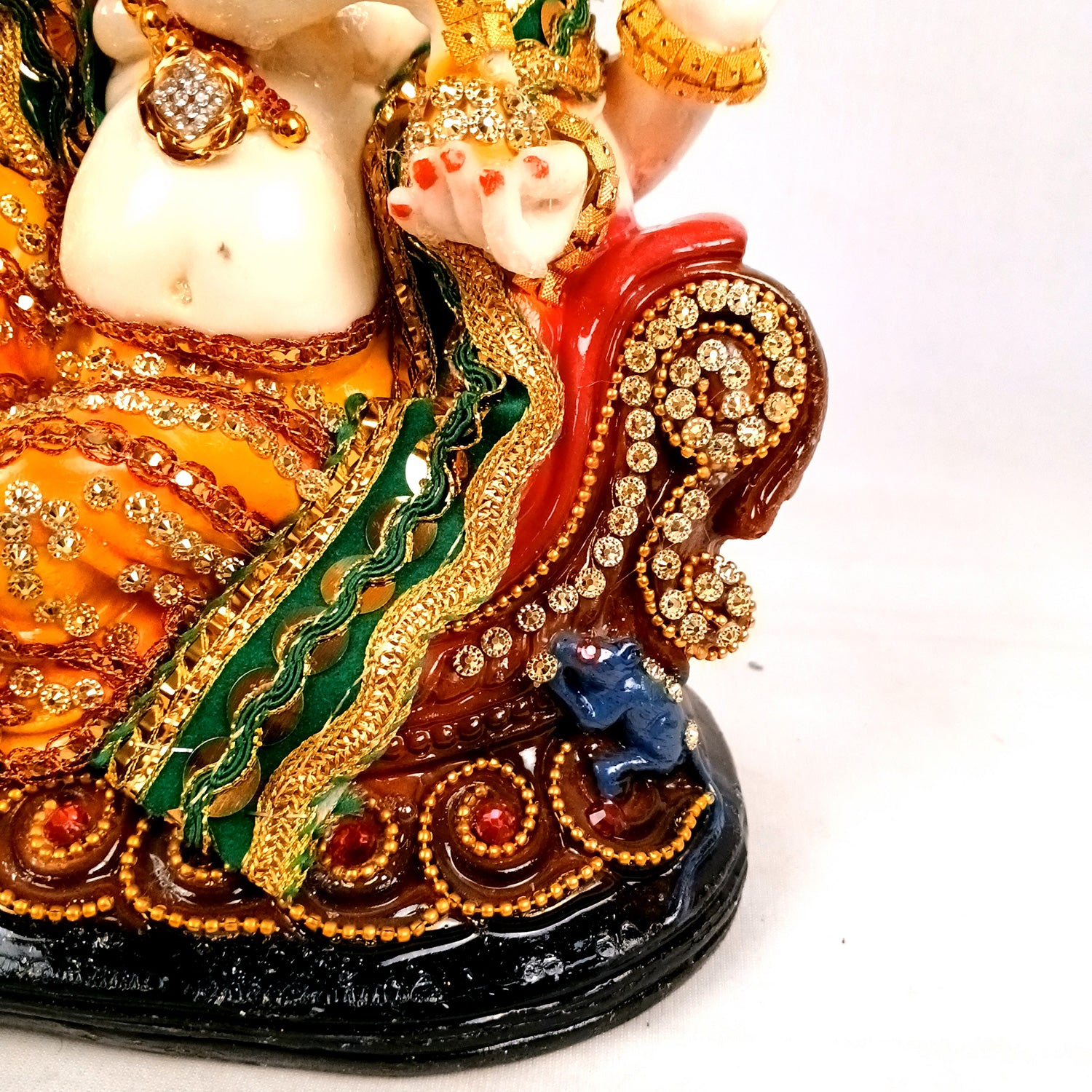 Ganesh Statue | Lord Ganesha Idol - for Home, Puja, Living Room, Entrance & Office Decor - 10 Inch - Apkamart #Style_Design 1