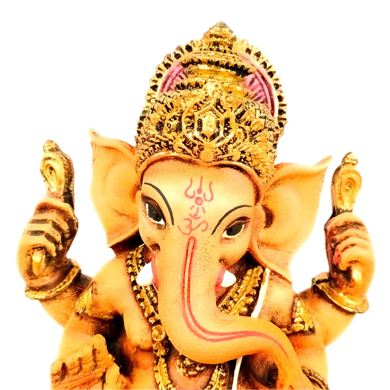 Ganesh Idol | Lord Ganesha Statue Murti - For Puja, Home & Entrance Living Room Decor & Gift - 7 Inch - Apkamart #Colour_Green