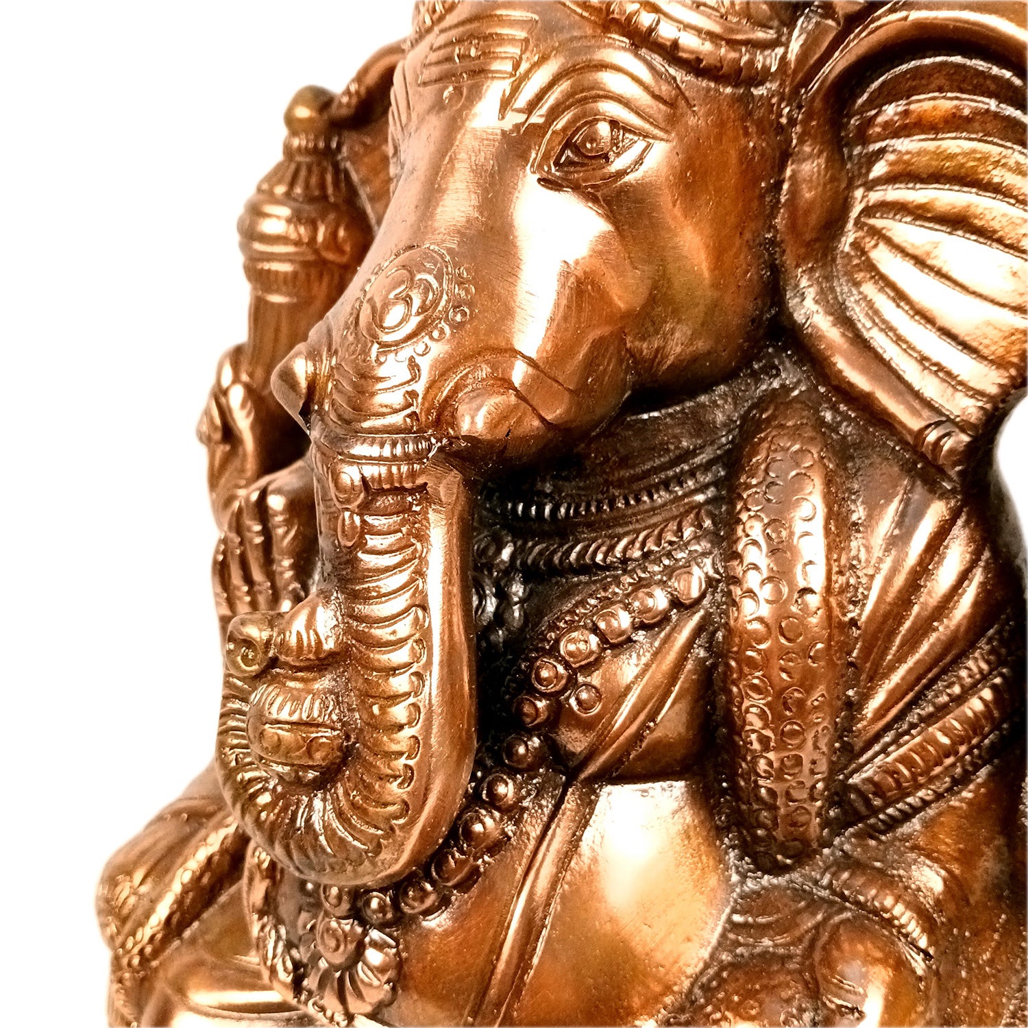 Ganesh Idol | Lord Ganesha Statue Murti | Religious & Spiritual Art - For Puja, Home & Entrance Living Room Decor & Gift - 18 Inch - Apkamart