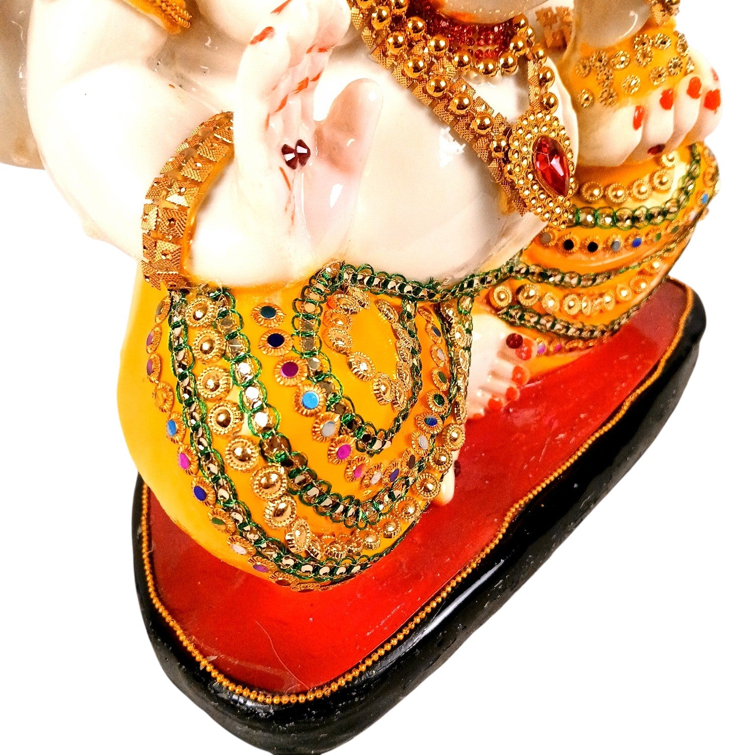 Ganesh Ji Idol Polyresin Diwali Housewarming - 12 Inch