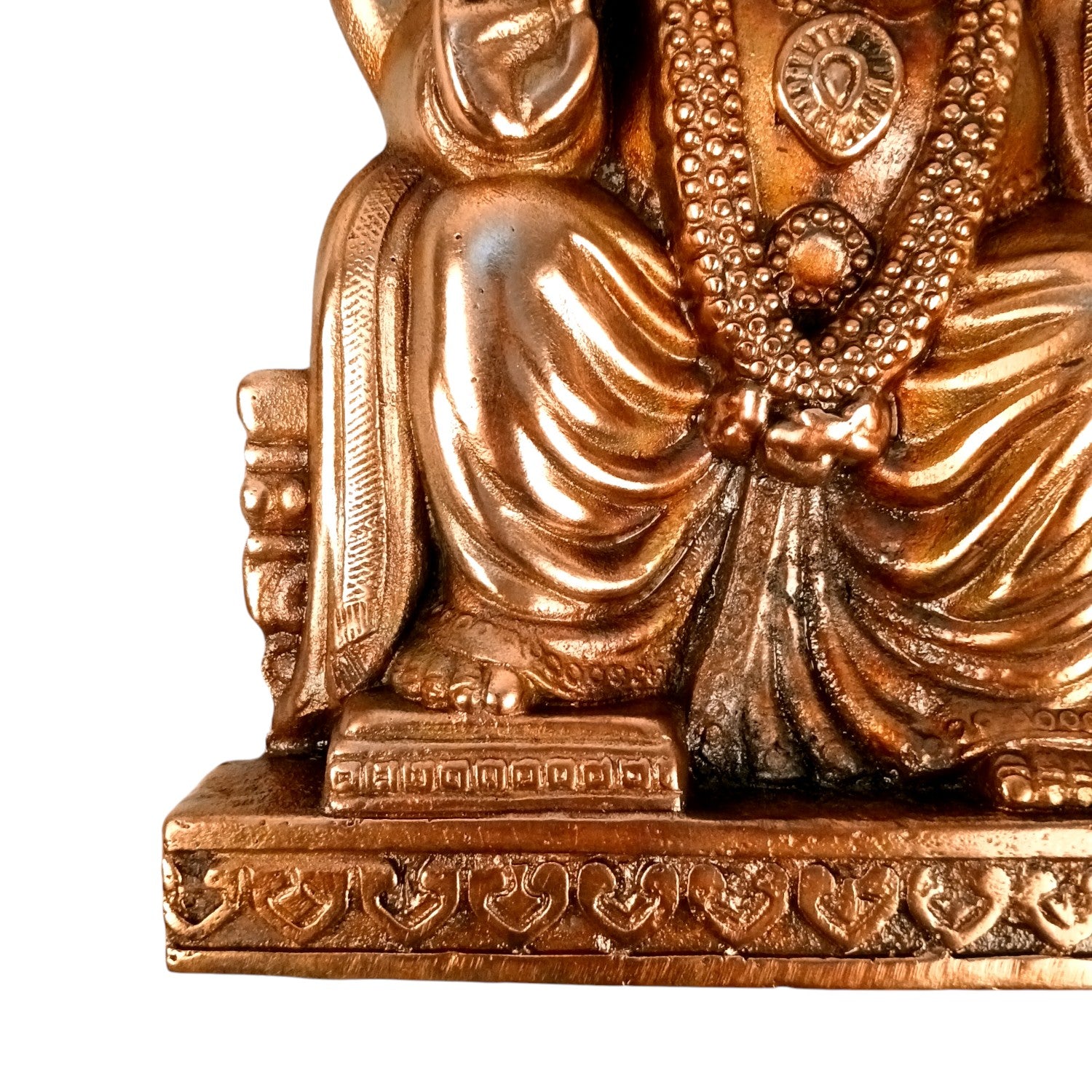 Ganesh Ji Wall Hanging Showpiece | Metal Ganpati Idol for Wall Decor | Handcrafted Home Decor | Spiritual Gift for Housewarming, Diwali & Birthday - 14 Inch - Apkamart