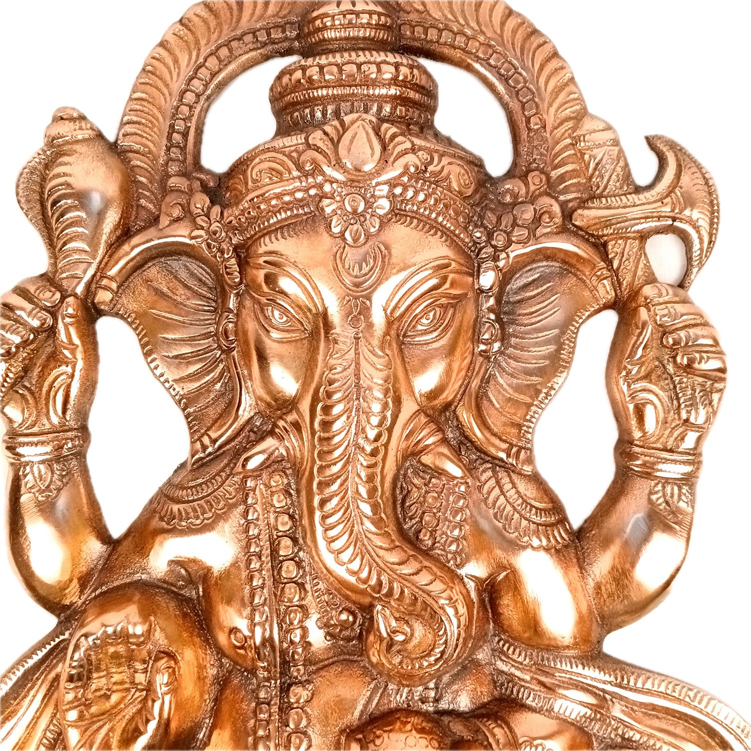 Lord Ganesh Wall Hanging Idol | Ganesha Wall Idol Big Size - for Home, Living Room, Entrance, Main Door | Diwali & Housewarming Gift - 20 Inch - Apkamart