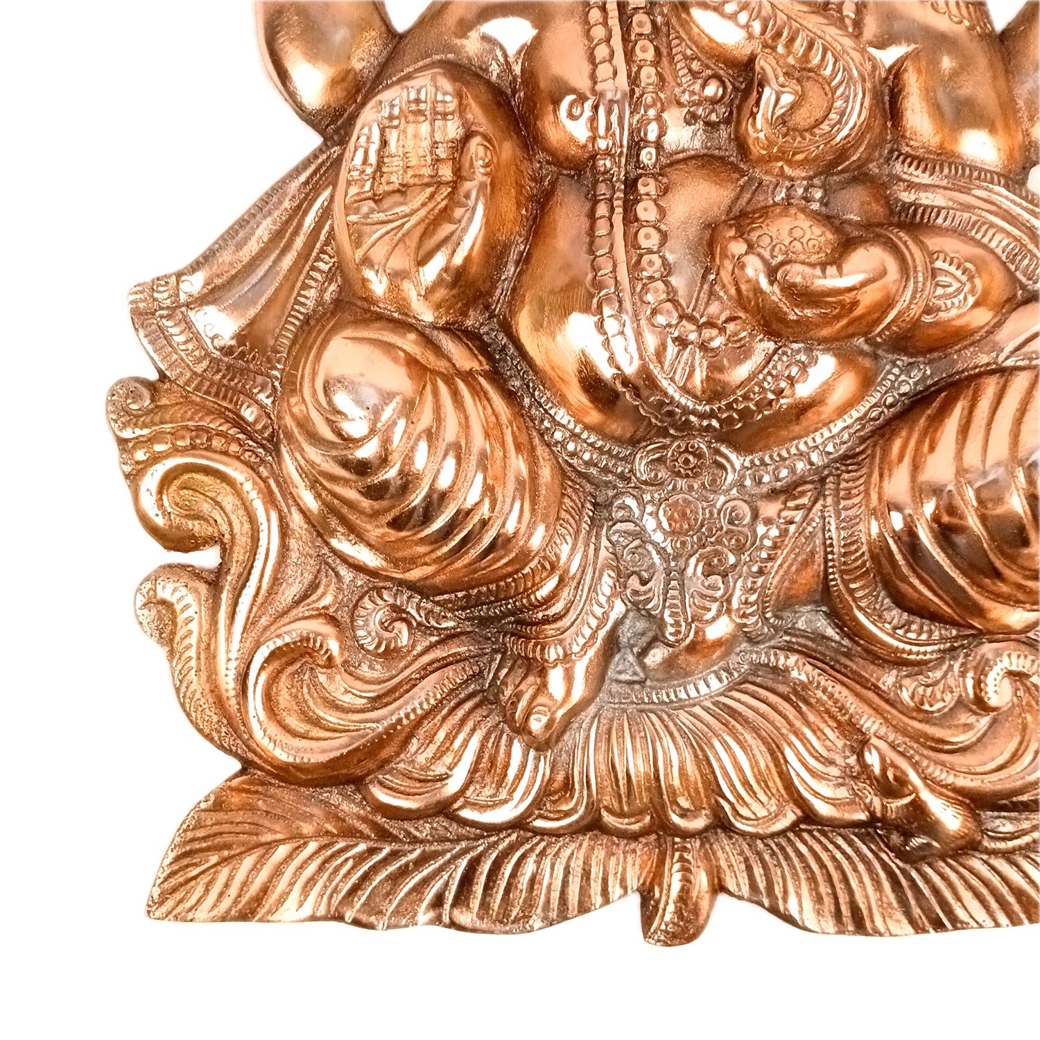 Lord Ganesh Wall Hanging Idol | Ganesha Wall Idol Big Size - for Home, Living Room, Entrance, Main Door | Diwali & Housewarming Gift - 20 Inch - Apkamart
