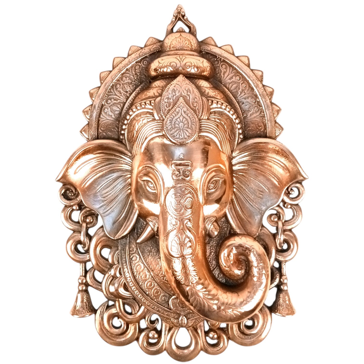 Ganesh Wall Hanging | Shri Ganesha Wall Decor Statue - for Diwali & Housewarming Gift | Religious & Spiritual Wall Art - for Puja, Home, Entrance & Living Room - 20 Inch - Apkamart