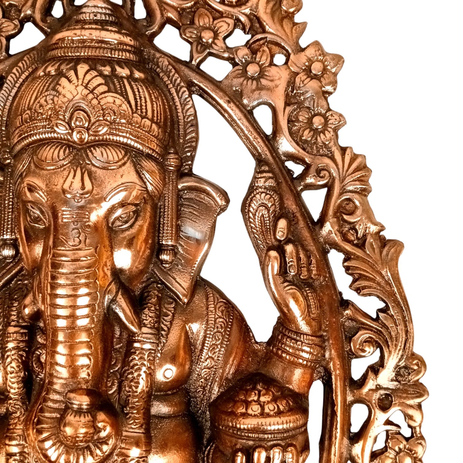 Ganesh Ji Wall Hanging – Decorative Wall Art for Home, Office & Spiritual Spaces, Religious Gift, Housewarming and Birthday - 22 Inch - Apkamart