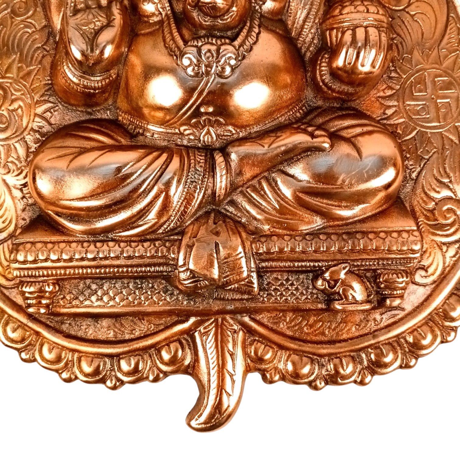 Ganesh Wall Hanging for Home Decor | Decorative Wall Art for Living Room, Bedroom & Office | Stylish Wall Hanging Showpiece & Gift Item - 16 Inch - Apkamart