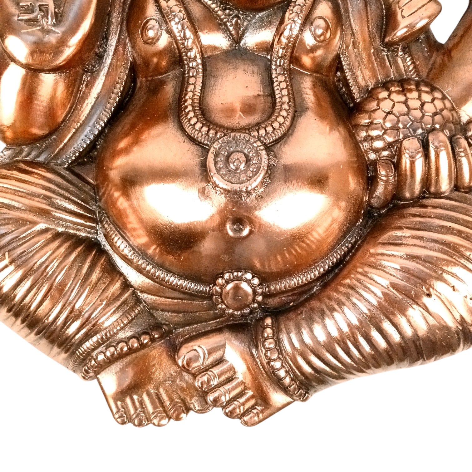 Lord Ganesh Wall Hanging Idol | Ganesha Wall Idol for Home, Living Room, Entrance, Main Door | Ganesh Wall Art for Religious & Spiritual Decor | Diwali & Housewarming Gift - 22 Inch - Apkamart