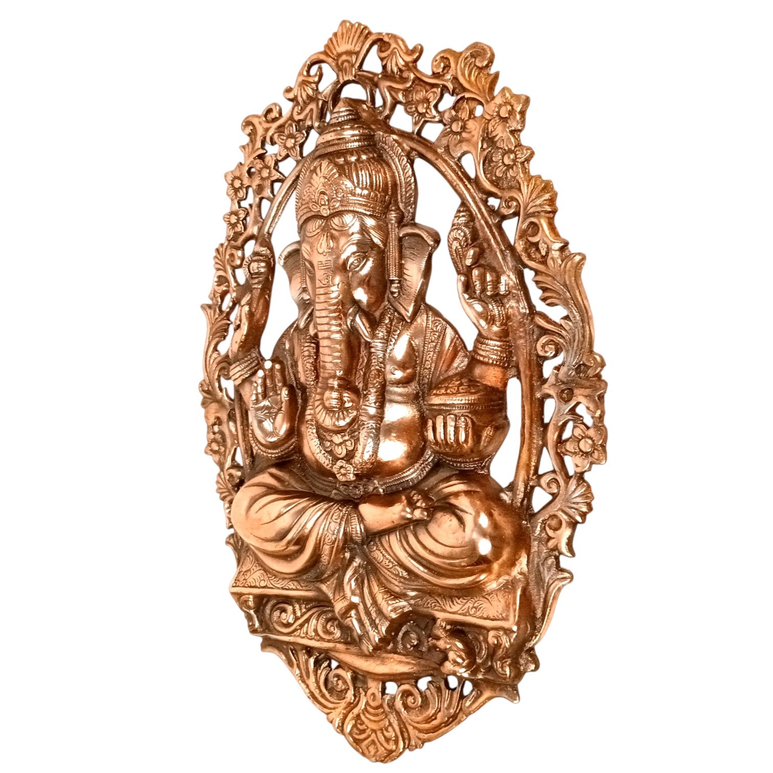 Ganesh Ji Wall Hanging – Decorative Wall Art for Home, Office & Spiritual Spaces, Religious Gift, Housewarming and Birthday - 22 Inch - Apkamart