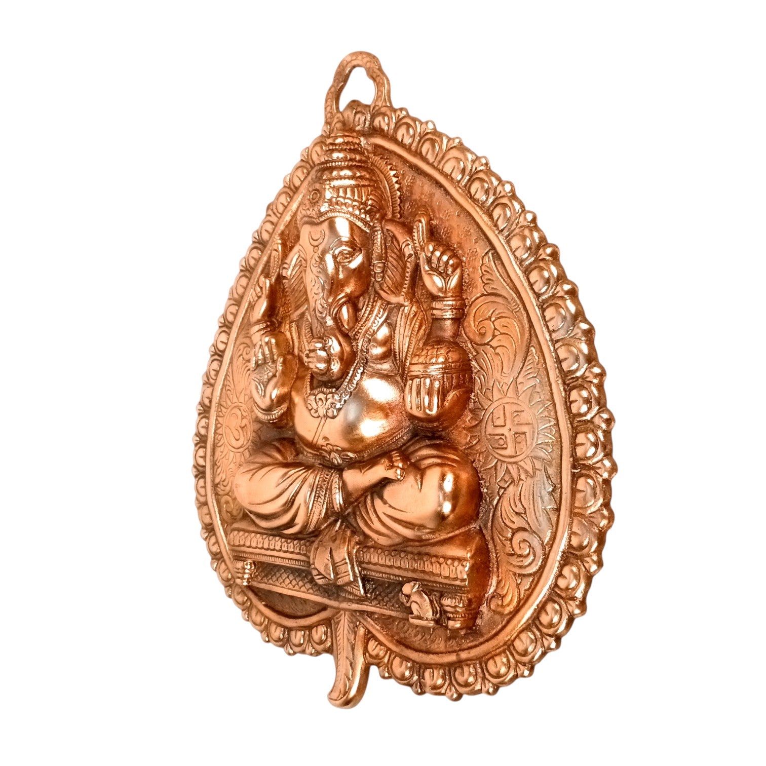 Ganesh Wall Hanging for Home Decor | Decorative Wall Art for Living Room, Bedroom & Office | Stylish Wall Hanging Showpiece & Gift Item - 16 Inch - Apkamart