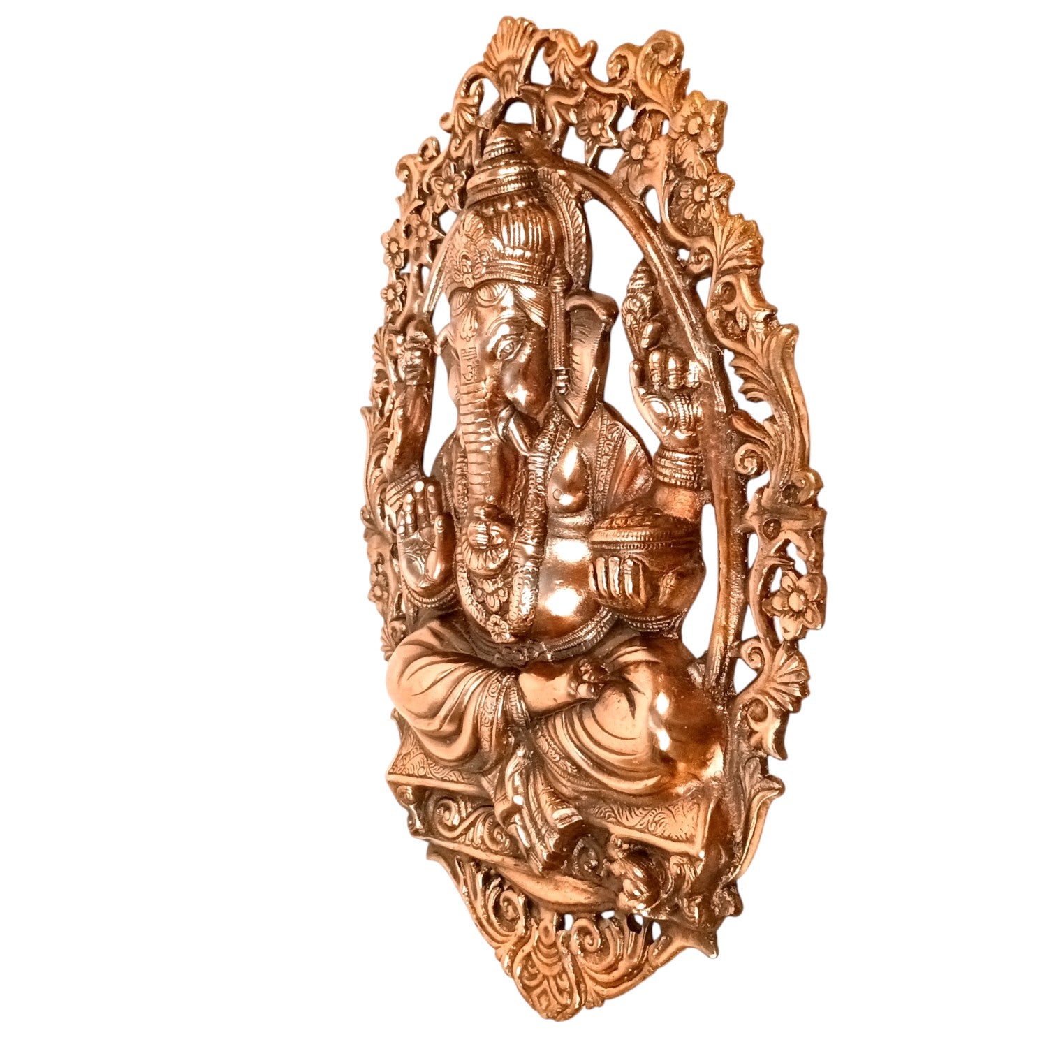 Ganesh Ji Wall Hanging – Decorative Wall Art for Home, Office & Spiritual Spaces, Religious Gift, Housewarming and Birthday - 22 Inch - Apkamart