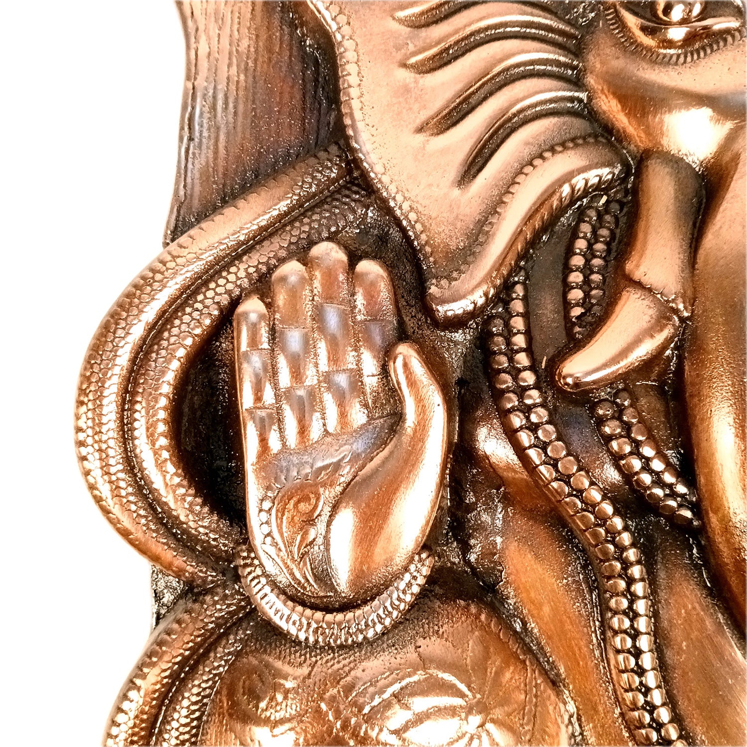 Ganesh Wall Hanging Statue | Ganesha Wall Idol for Puja, Home, Living Room Decor | Diwali & Housewarming Gift - 24 Inch - Apkamart