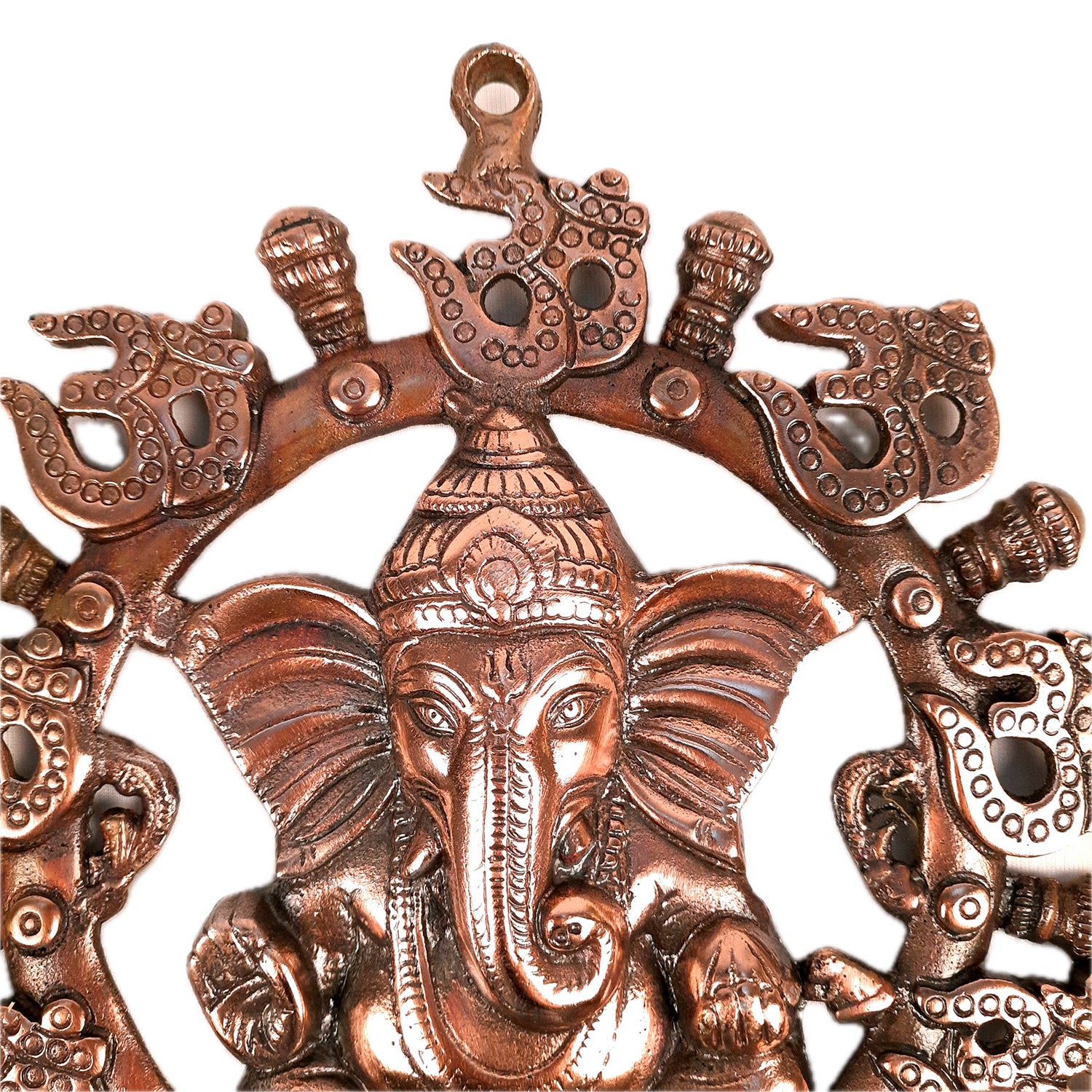 Ganesh Wall Hanging Murti | Ganesha Wall Statue - for Home Entrance & Main Door, Puja, Living Room Decor & Gift- 13 Inch - Apkamart