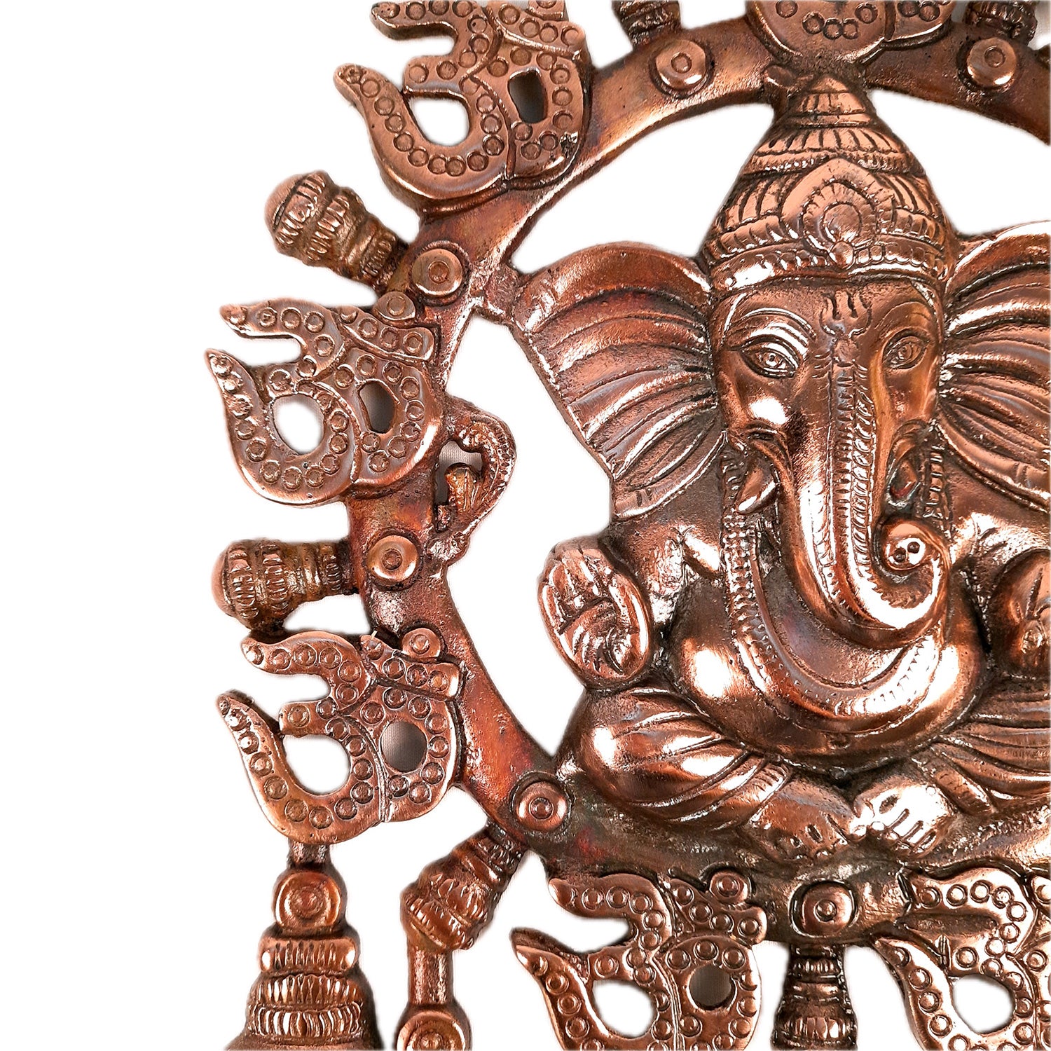Ganesh Wall Hanging Murti | Ganesha Wall Statue - for Home Entrance & Main Door, Puja, Living Room Decor & Gift- 13 Inch - Apkamart