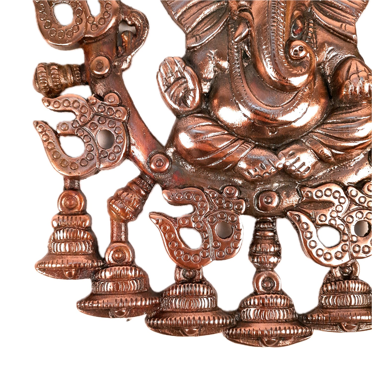 Ganesh Wall Hanging Murti | Ganesha Wall Statue - for Home Entrance & Main Door, Puja, Living Room Decor & Gift- 13 Inch - Apkamart