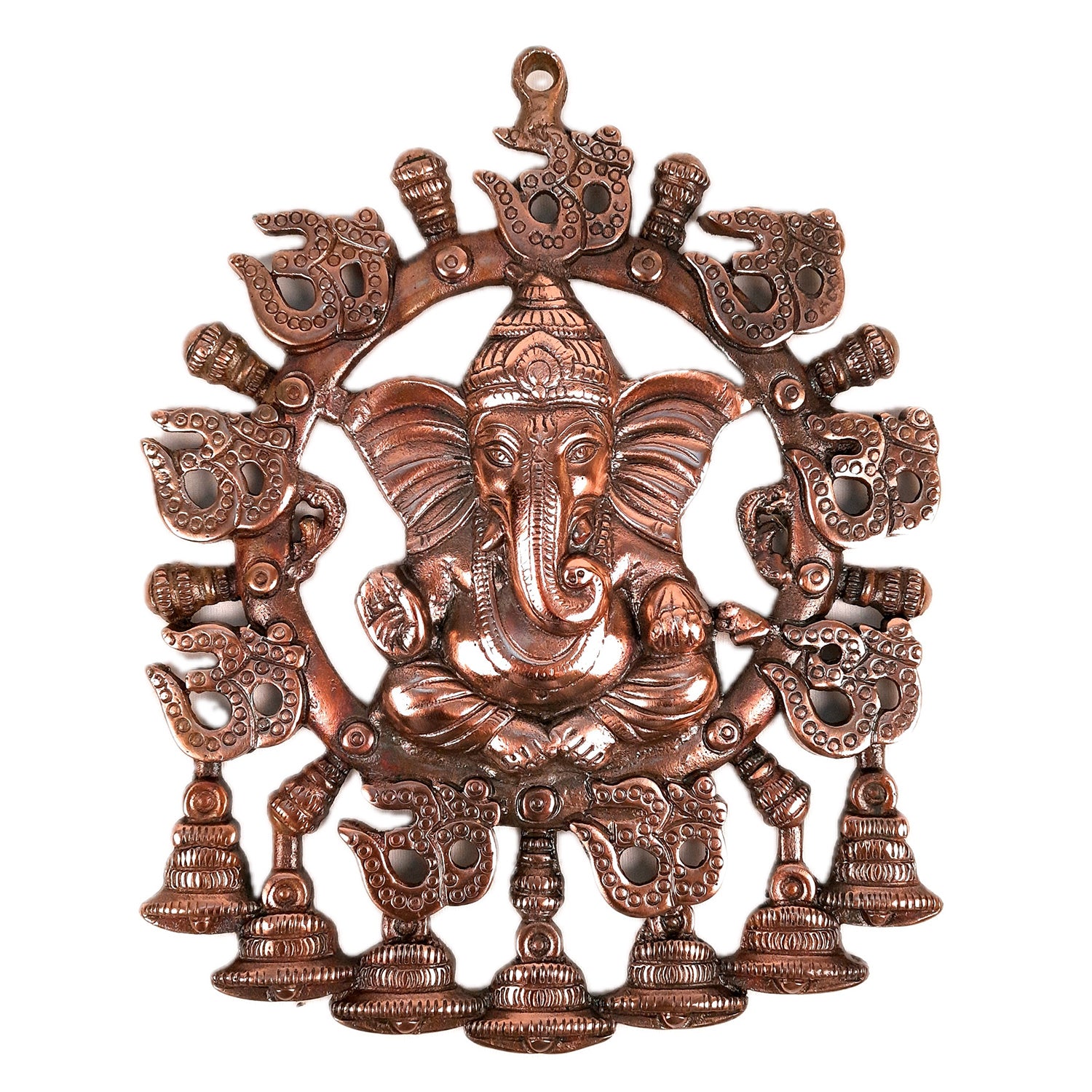 Ganesh Wall Hanging Murti | Ganesha Wall Statue - for Home Entrance & Main Door, Puja, Living Room Decor & Gift- 13 Inch - Apkamart