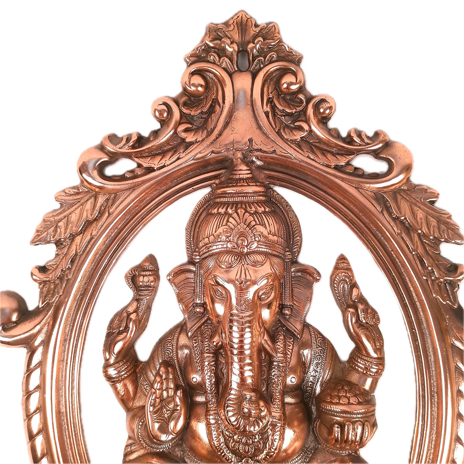 Ganesh Idol Wall Hanging | Big Lord Ganesha Wall Statue Decor | Religious & Spiritual Wall Art - For Puja, Home & Entrance Living Room & Gift - Apkamart