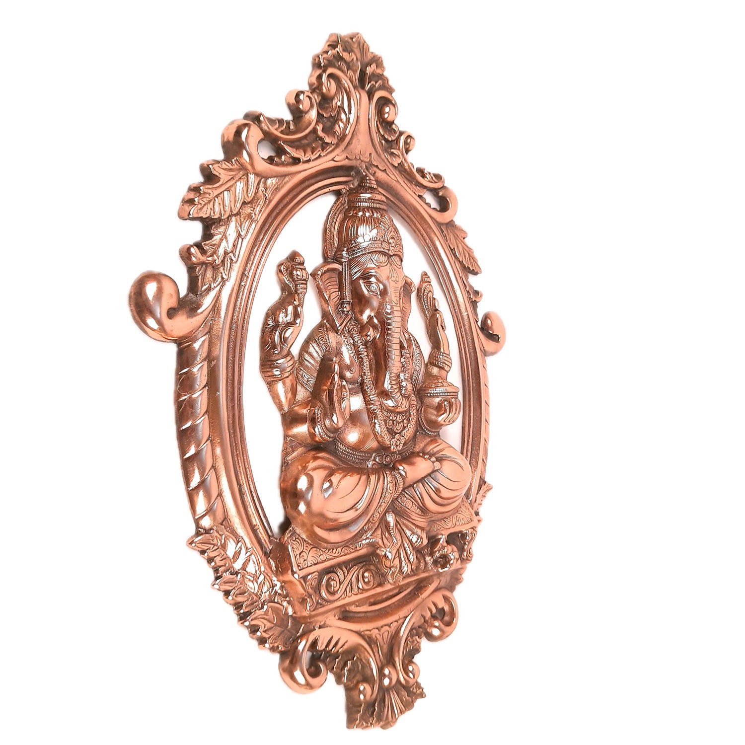 Ganesh Idol Wall Hanging | Big Lord Ganesha Wall Statue Decor | Religious & Spiritual Wall Art - For Puja, Home & Entrance Living Room & Gift - Apkamart