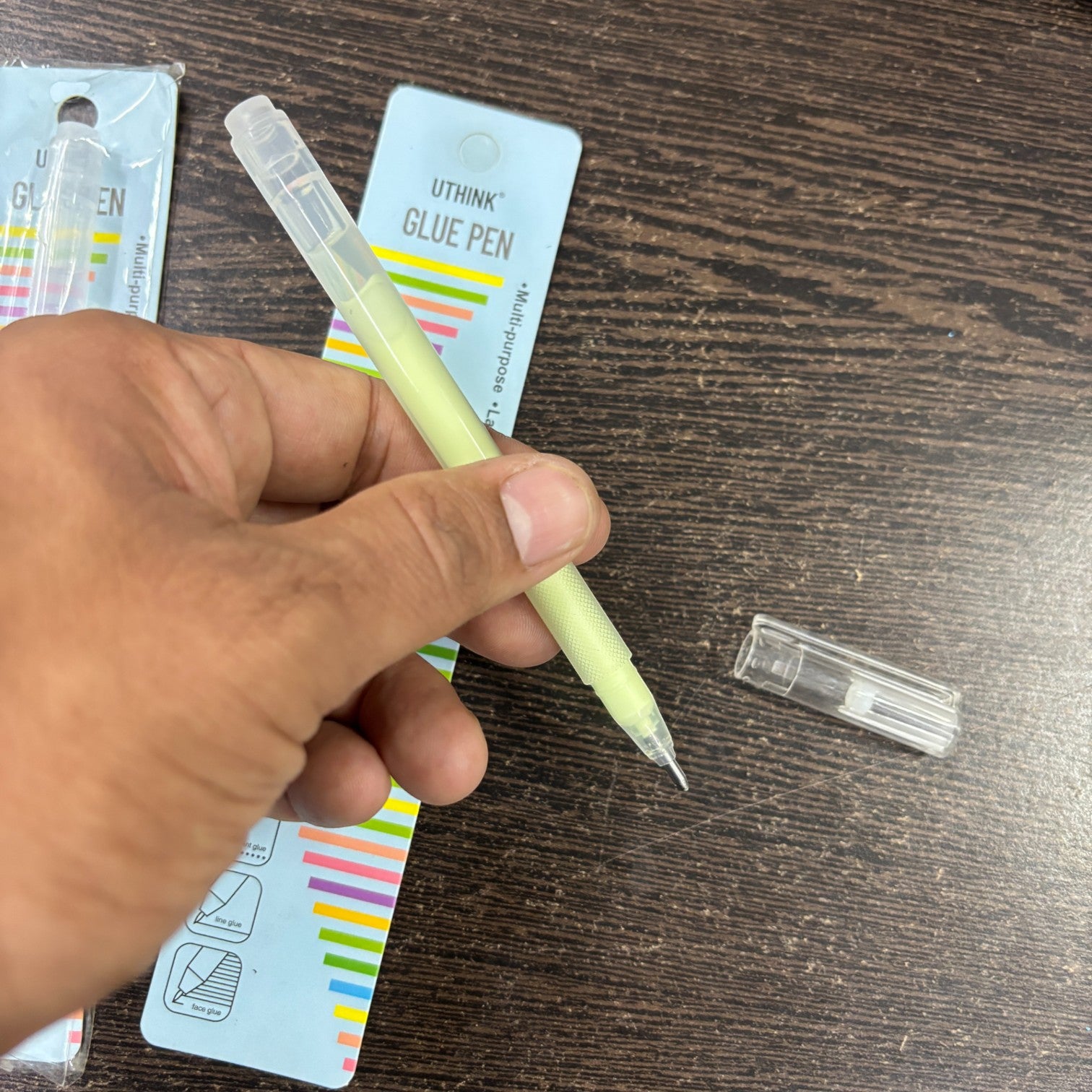 Glue Pen,Mess Free Liquid Glue Stick Pens - For DIY Art, Girls, Boys, School, Crafts, Birthday Gift & Return Gifts