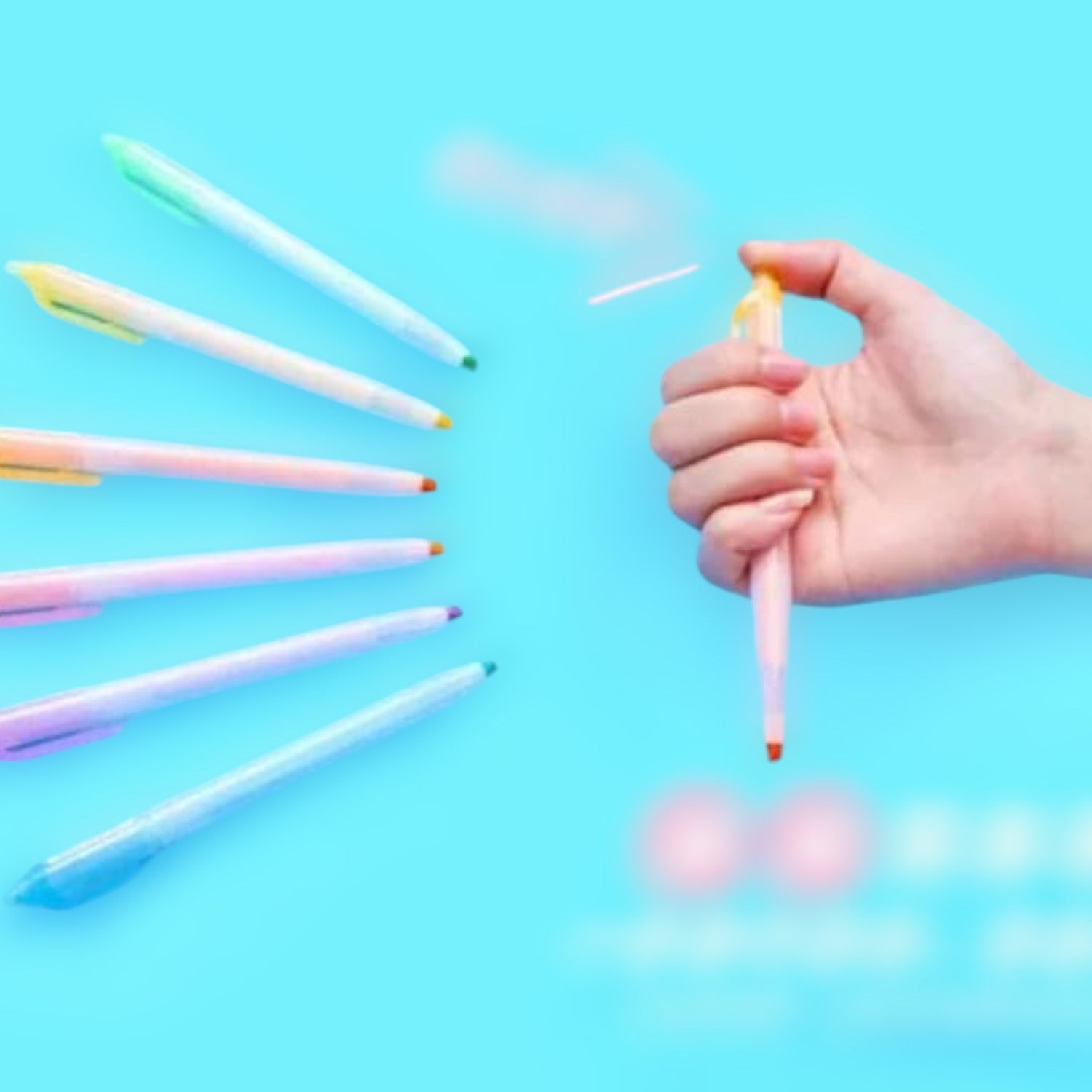 Glue Pen,Mess Free Liquid Glue Stick Pens - For DIY Art, Girls, Boys, School, Crafts, Birthday Gift & Return Gifts