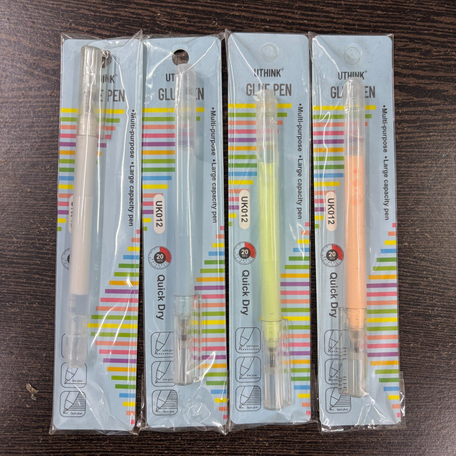 Glue Pen,Mess Free Liquid Glue Stick Pens - For DIY Art, Girls, Boys, School, Crafts, Birthday Gift & Return Gifts