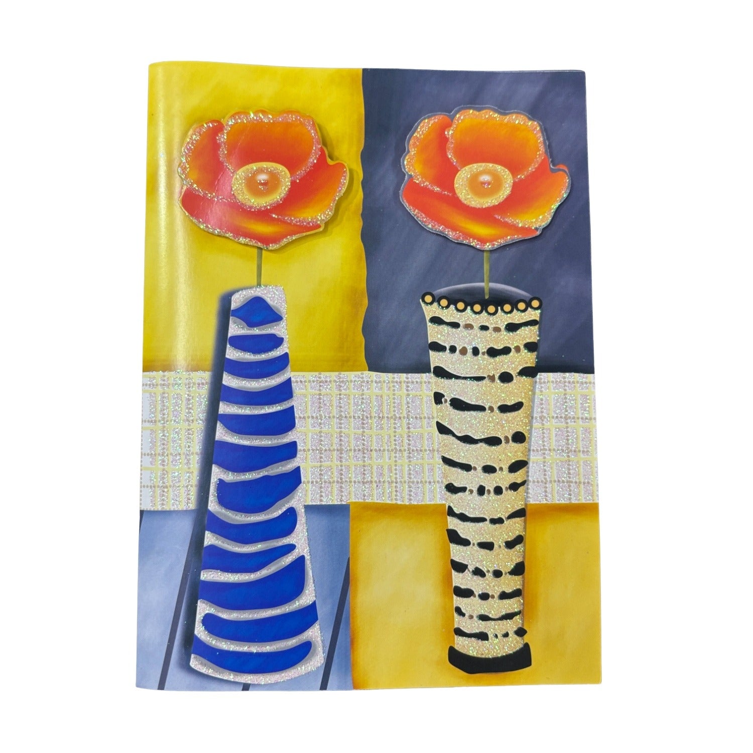 Handcrafted Style Valentine Greeting Card | Romantic Paper Card for Anniversary & Love Messages - Apkamart