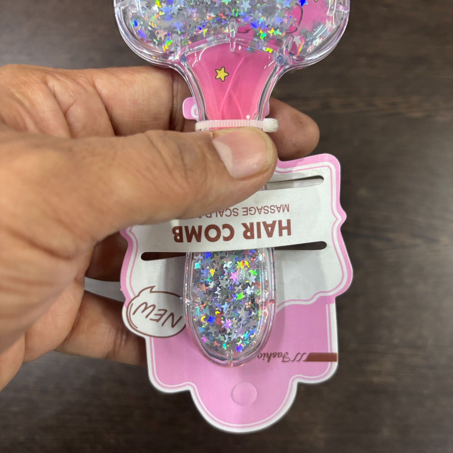 Kids Hair Comb Hair Brush | Gentle Comb for Kids with Soft Teeth | Lightweight Hair Comb for Kids Daily Grooming & Styling - Apkamart