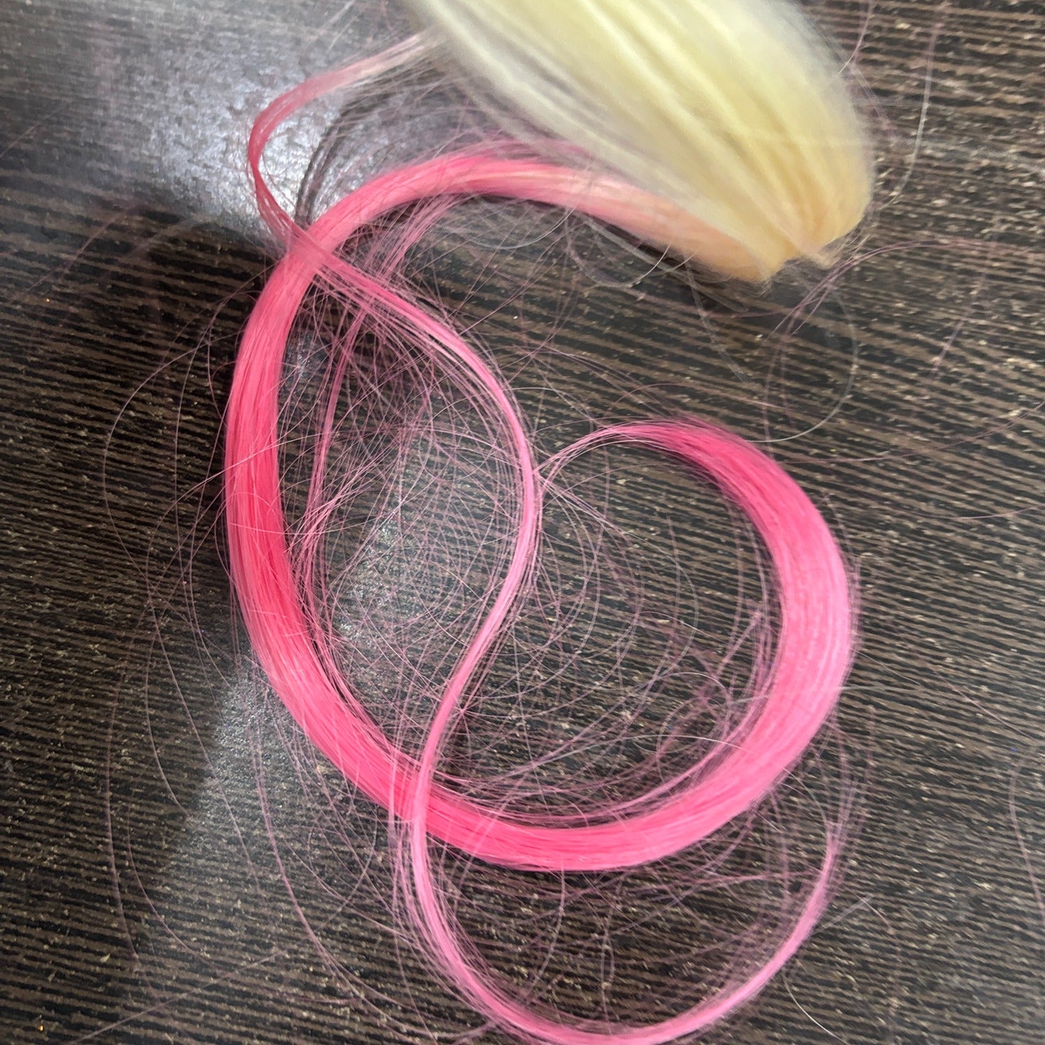 Artificial Nylon Rainbow Color Hair Extensions For Girls With Cartoon Alligator Clip Colorful Hair Tinsel Highlighter Streaks For Kids Party Styling Reusable Soft - Apkamart