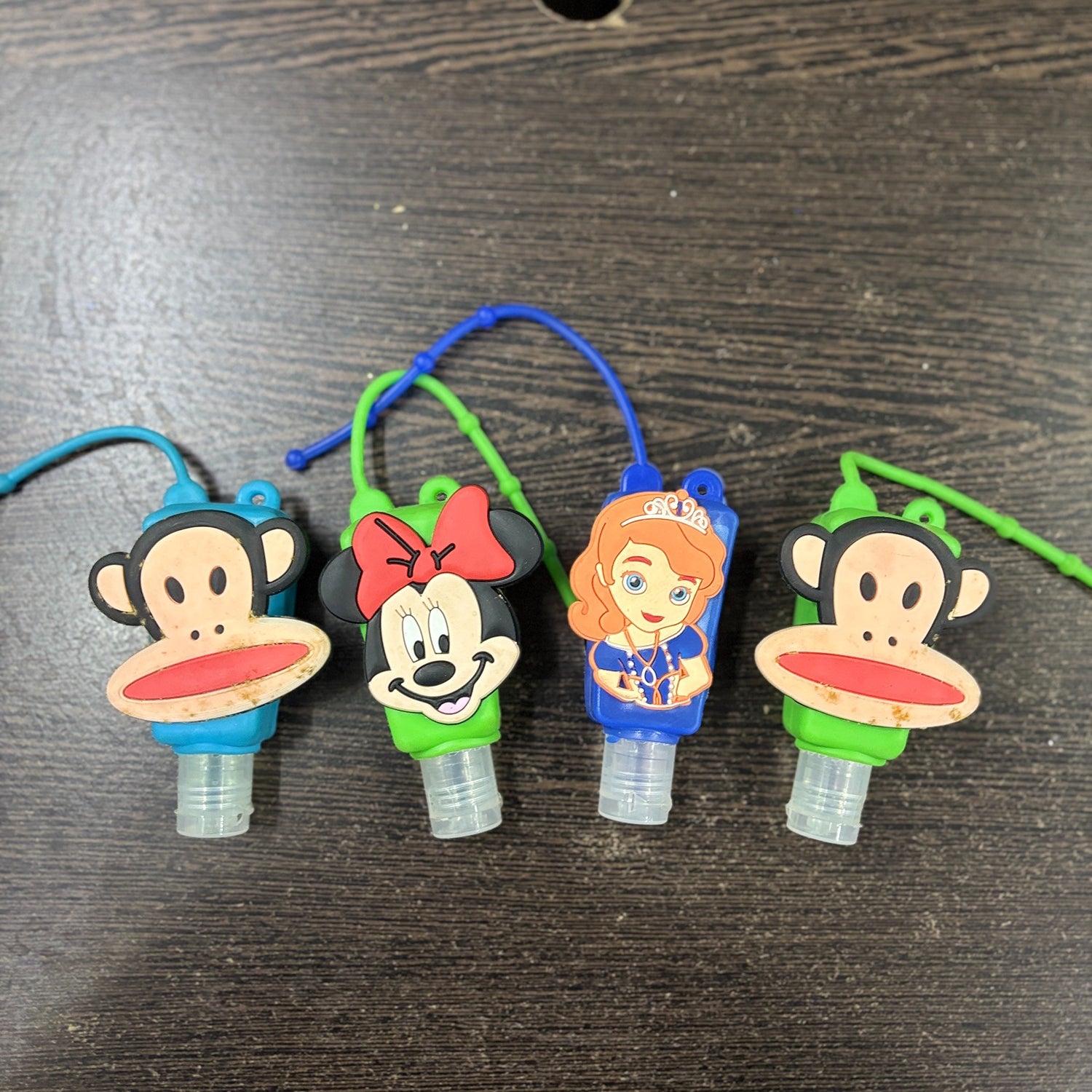 Gel Hand Sanitizer Refillable Portable Mini Silicone Case Carrier for Kids Detachable Protective Flip Cap Travel Bottle