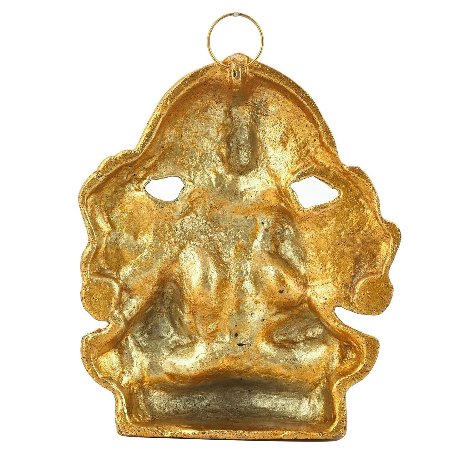 Hanuman ji Wall Hanging | Bajarangbali Wall Art - for Home, Puja, Living Room & Office | Antique Wall Idol for Religious & Spiritual Decor - 5 Inch - Apkamart