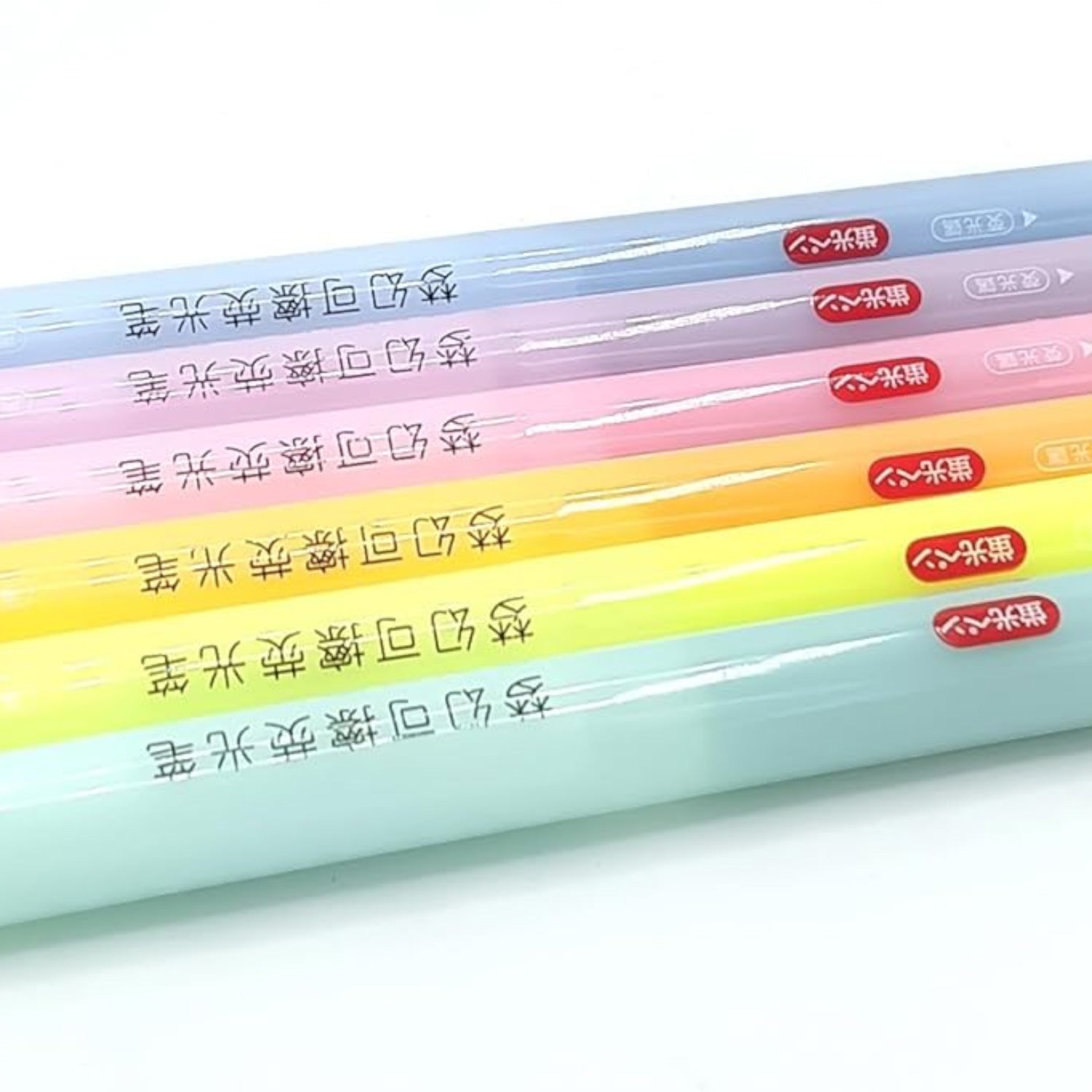 Highlighters | Double Headed Erasable Marker Pen Hi-lighters - for Girls, Boys, School, Crafts, Drawing, Birthday Gift & Return Gifts - Apkamart