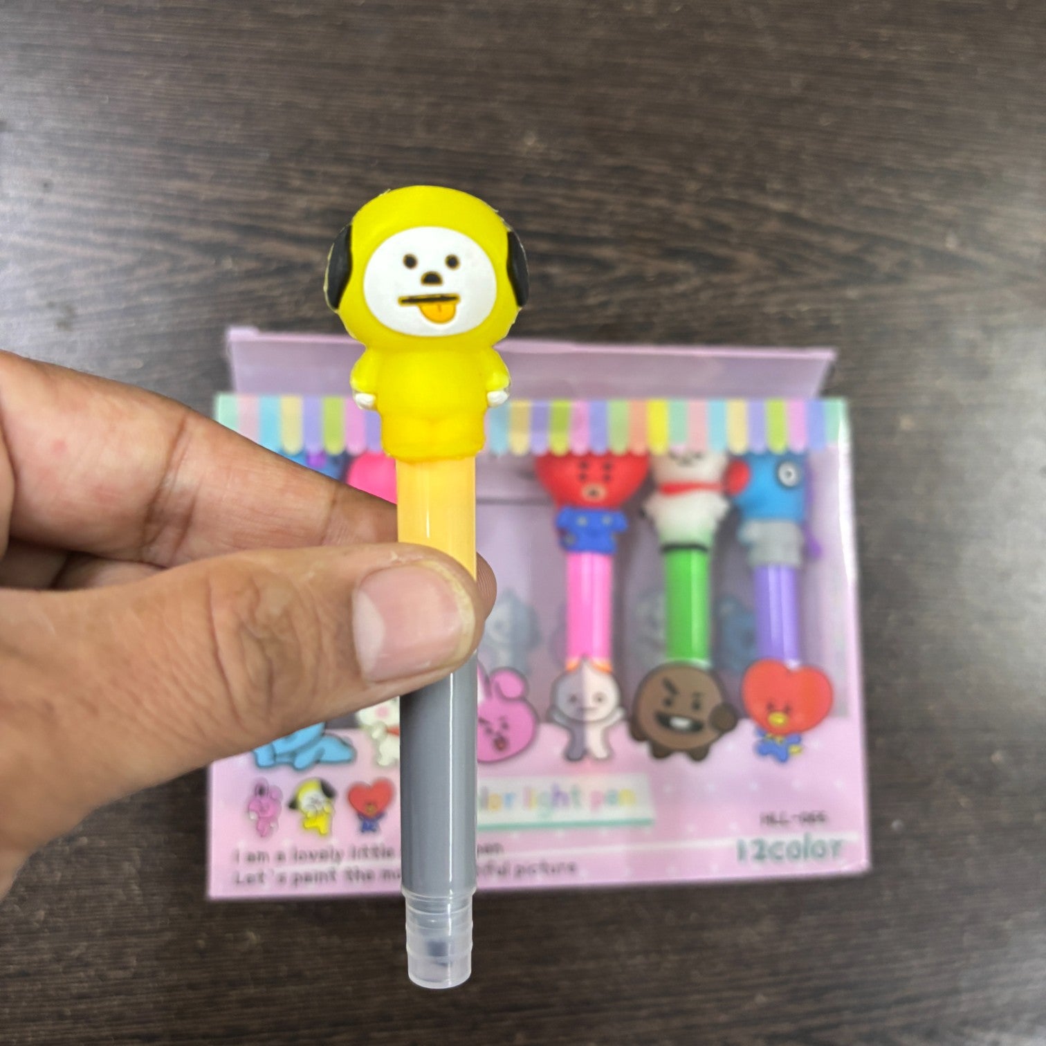 Highlighter Pen | Chisel Tip Fluorescent Marker Pens for Kids, Girls, Boys & Students | 6 Pens in Each Pack | Smooth Writing Highlighters for School, Office