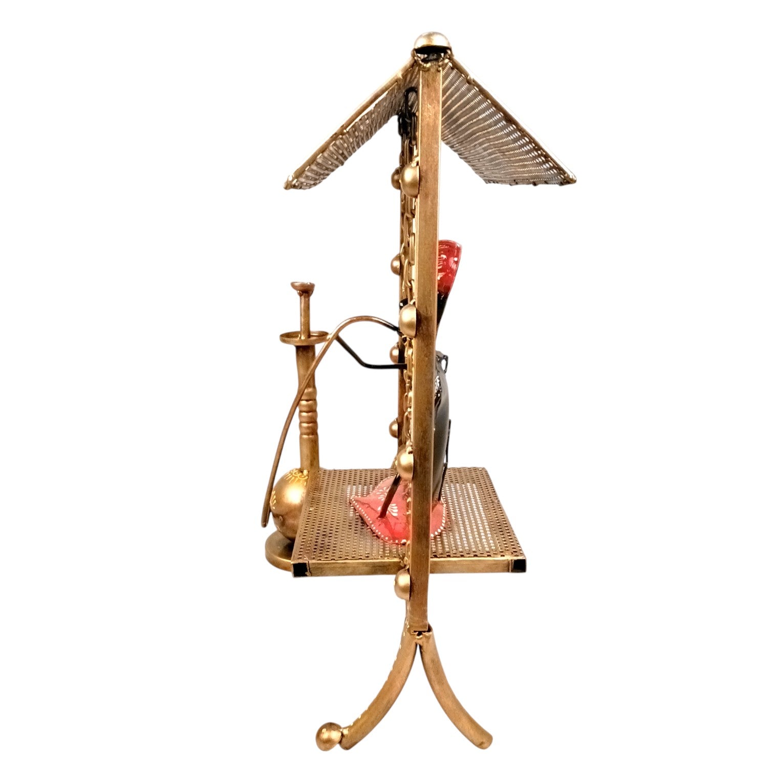 Decorative Hukka Man Showpiece for Home Décor | Stylish Hukah Table Decor & Gift Item | Elegant Figurine Huka Man for Living Room, Bedroom & Office Decoration - 17 Inch - Apkamart