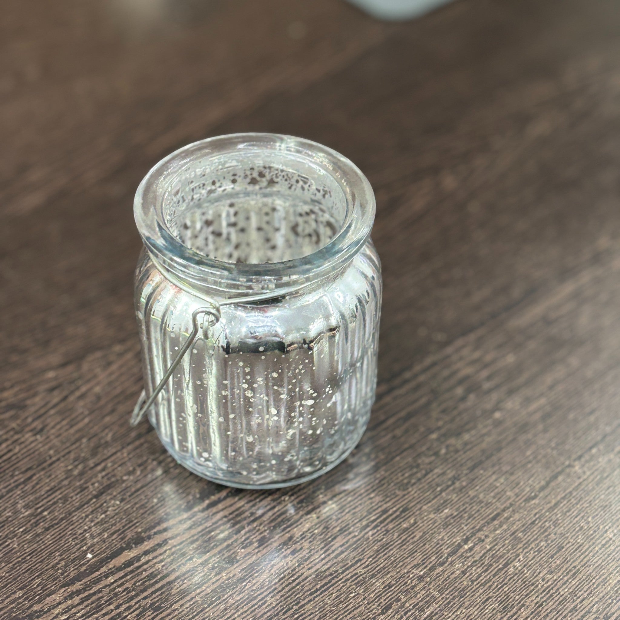 Handcrafted Glass Tealight Candle Holder for Table Decor & Gifts | Diwali, Festive Decoration - 8 Inch - Apkamart