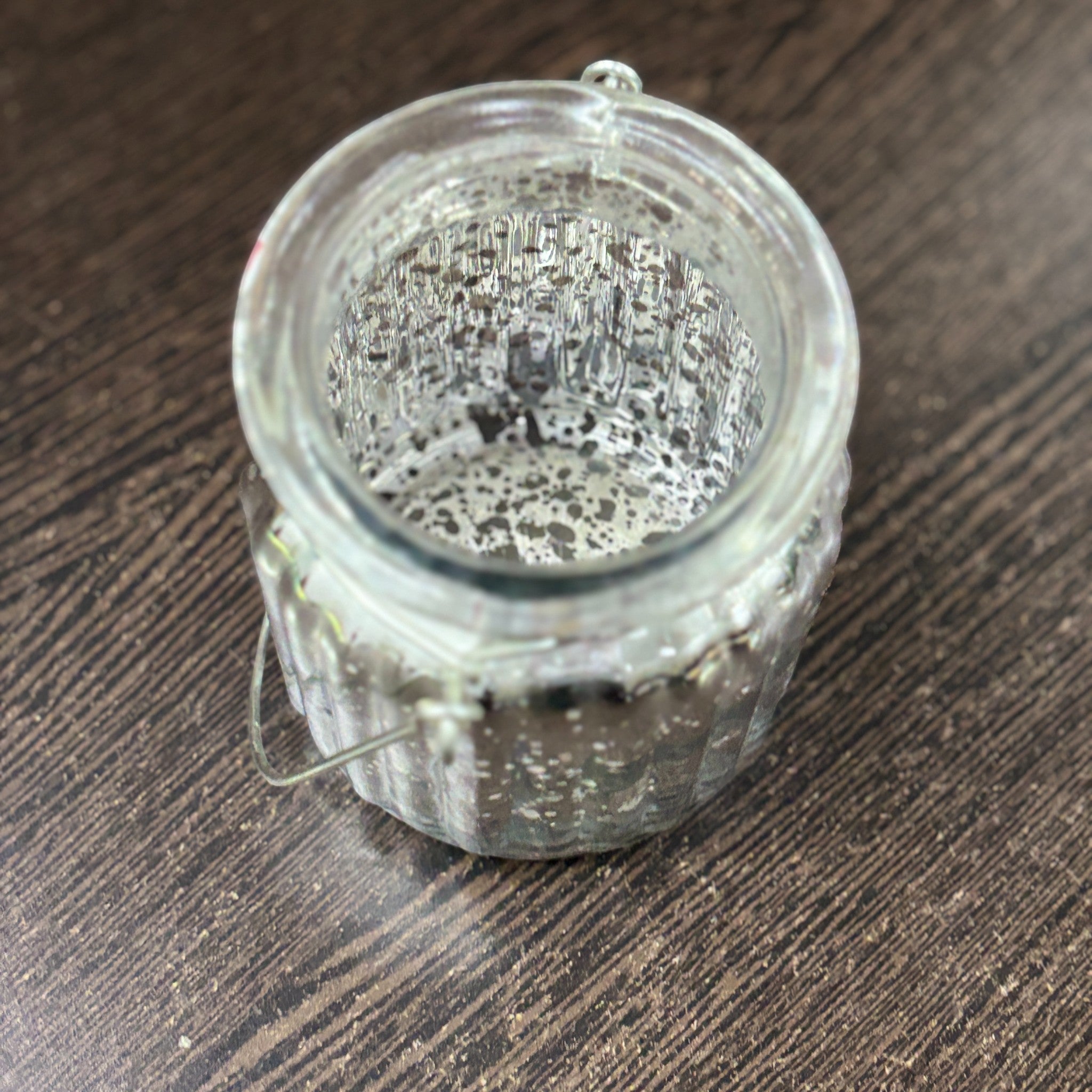 Handcrafted Glass Tealight Candle Holder for Table Decor & Gifts | Diwali, Festive Decoration - 8 Inch - Apkamart