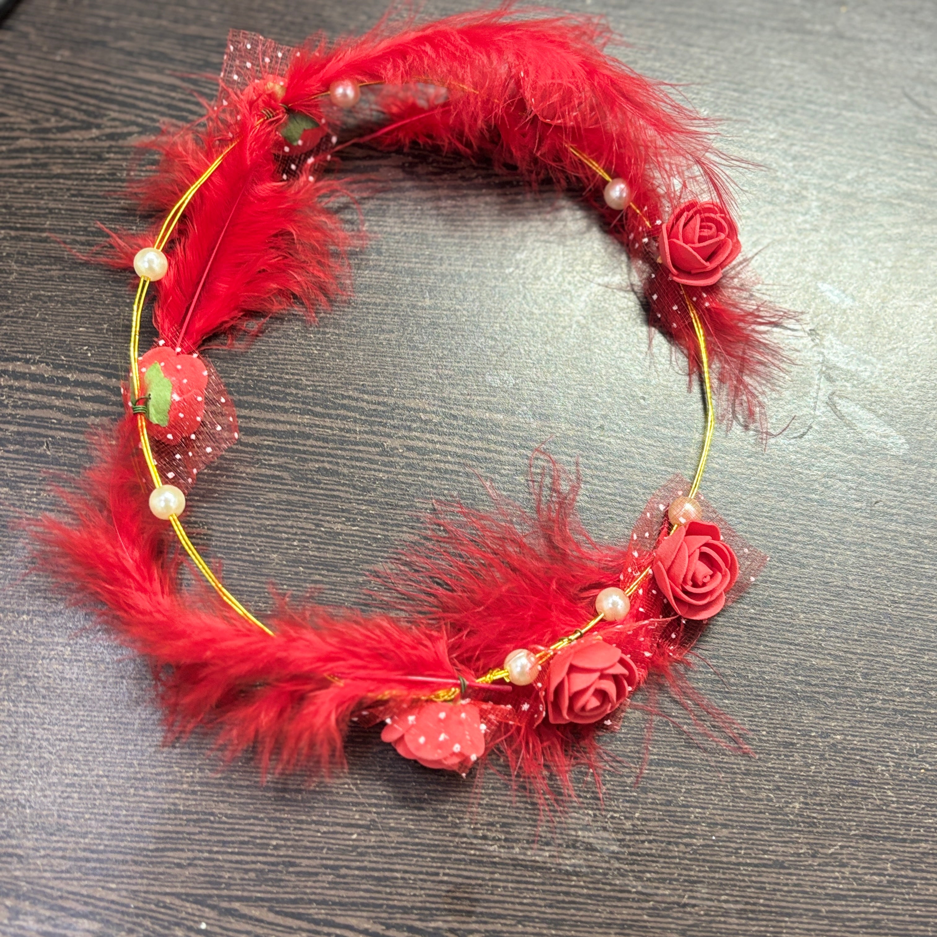 Floral Crown Headband Women Girls Birthday