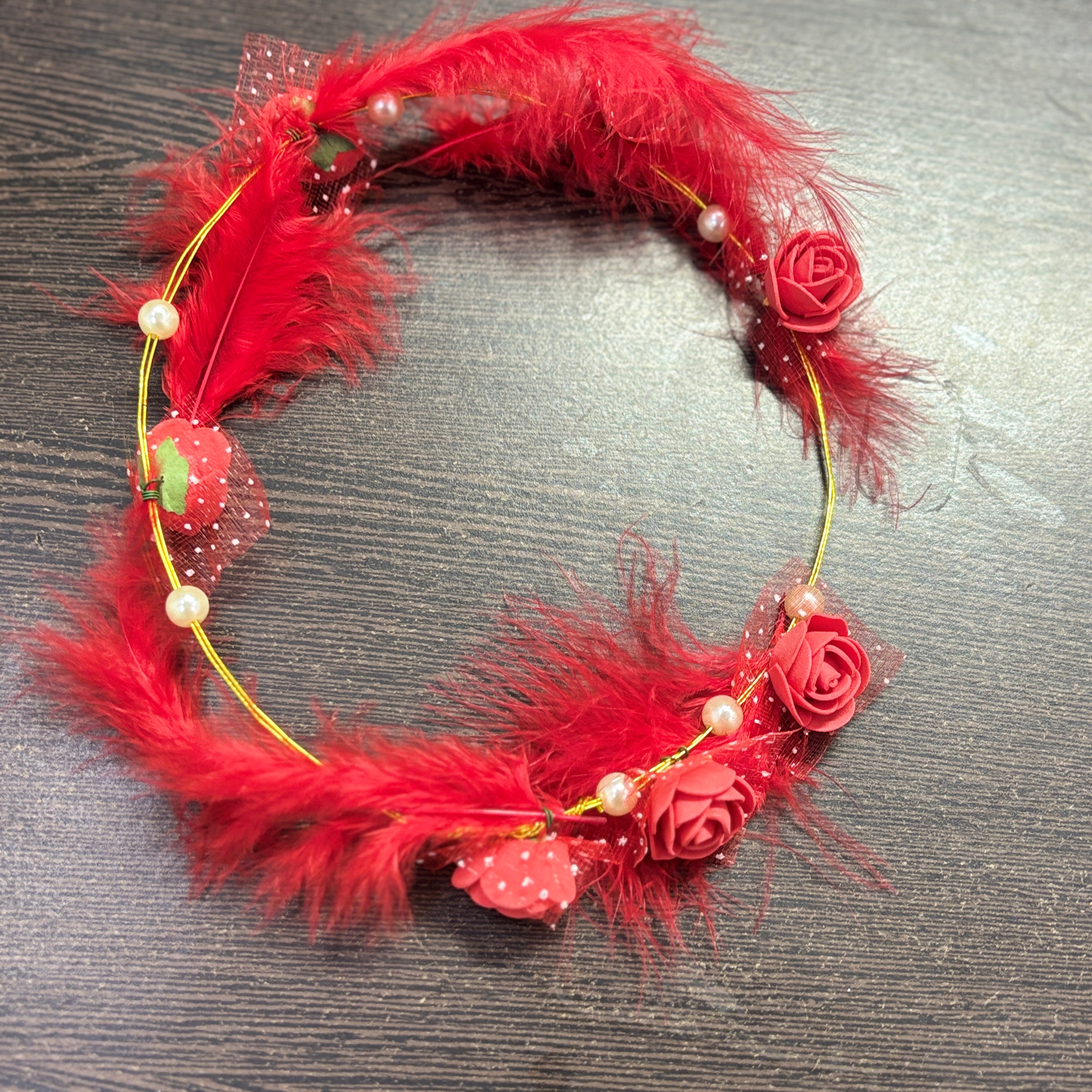 Floral Crown Headband Women Girls Birthday