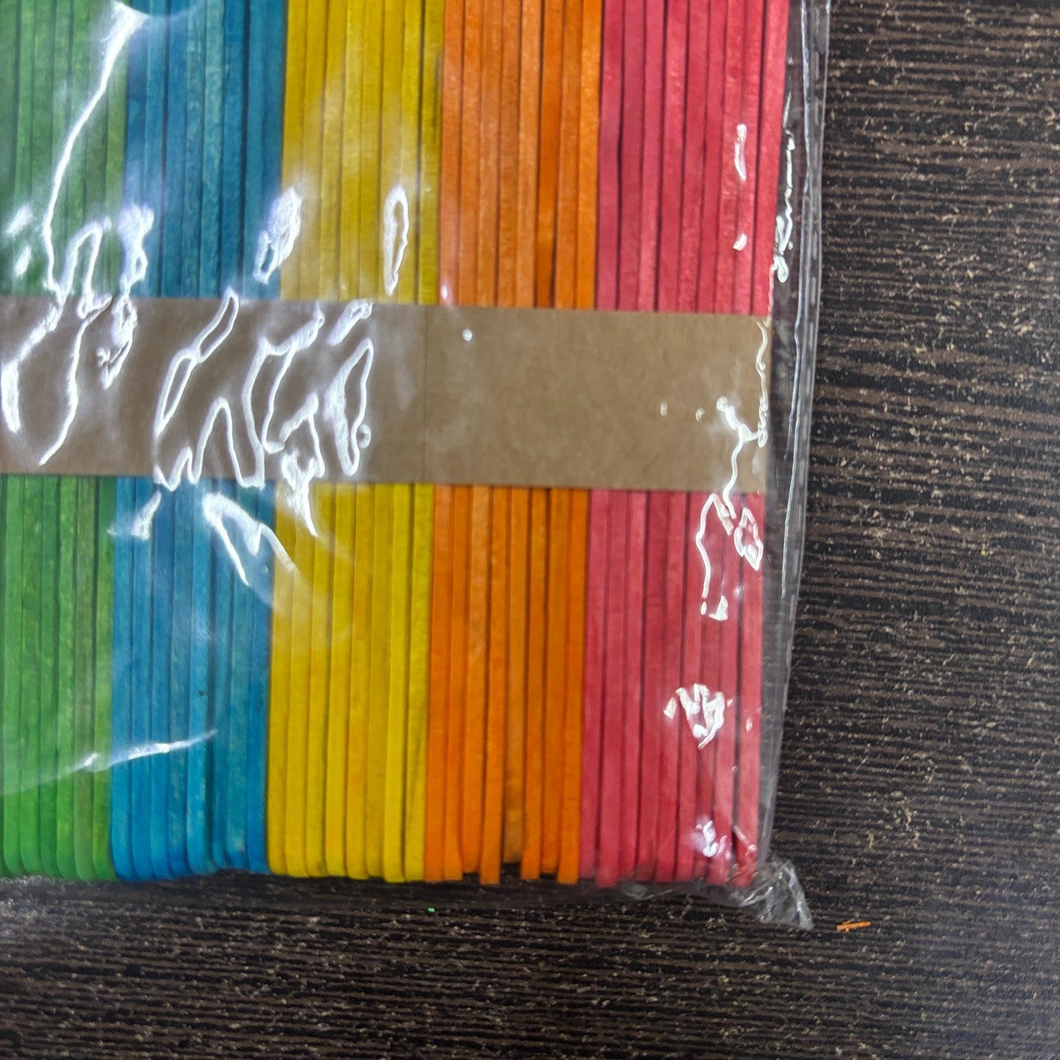 Multicolor Ice Cream Stick Wooden Ice Cream Sticks for Craft DIY Projects Ice Cream Stick for Craft Return Gift Kids Art Supplies