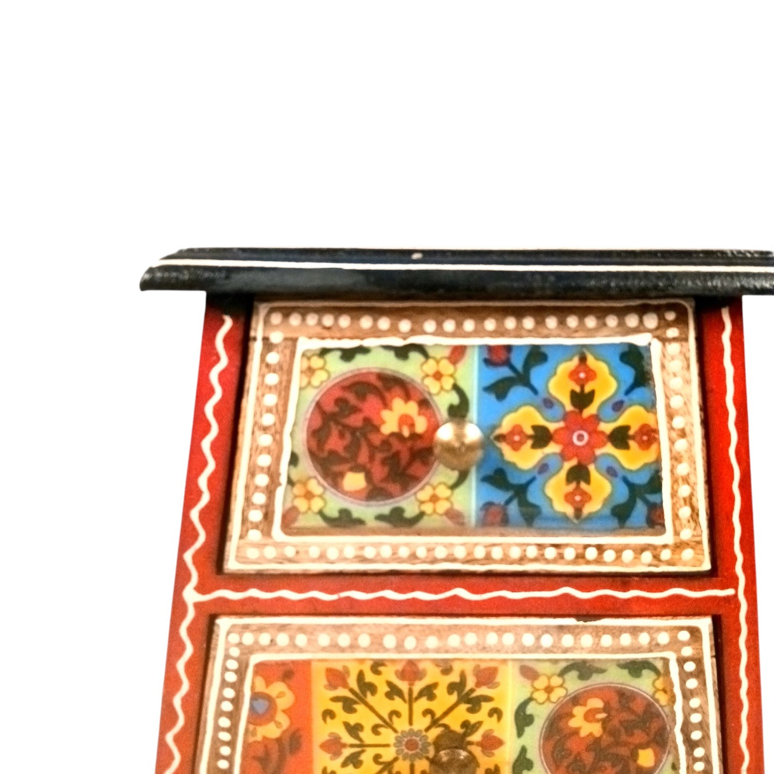Jewellery Box With 3 Drawers For Dressing Table - 10 Inch - Apkamart