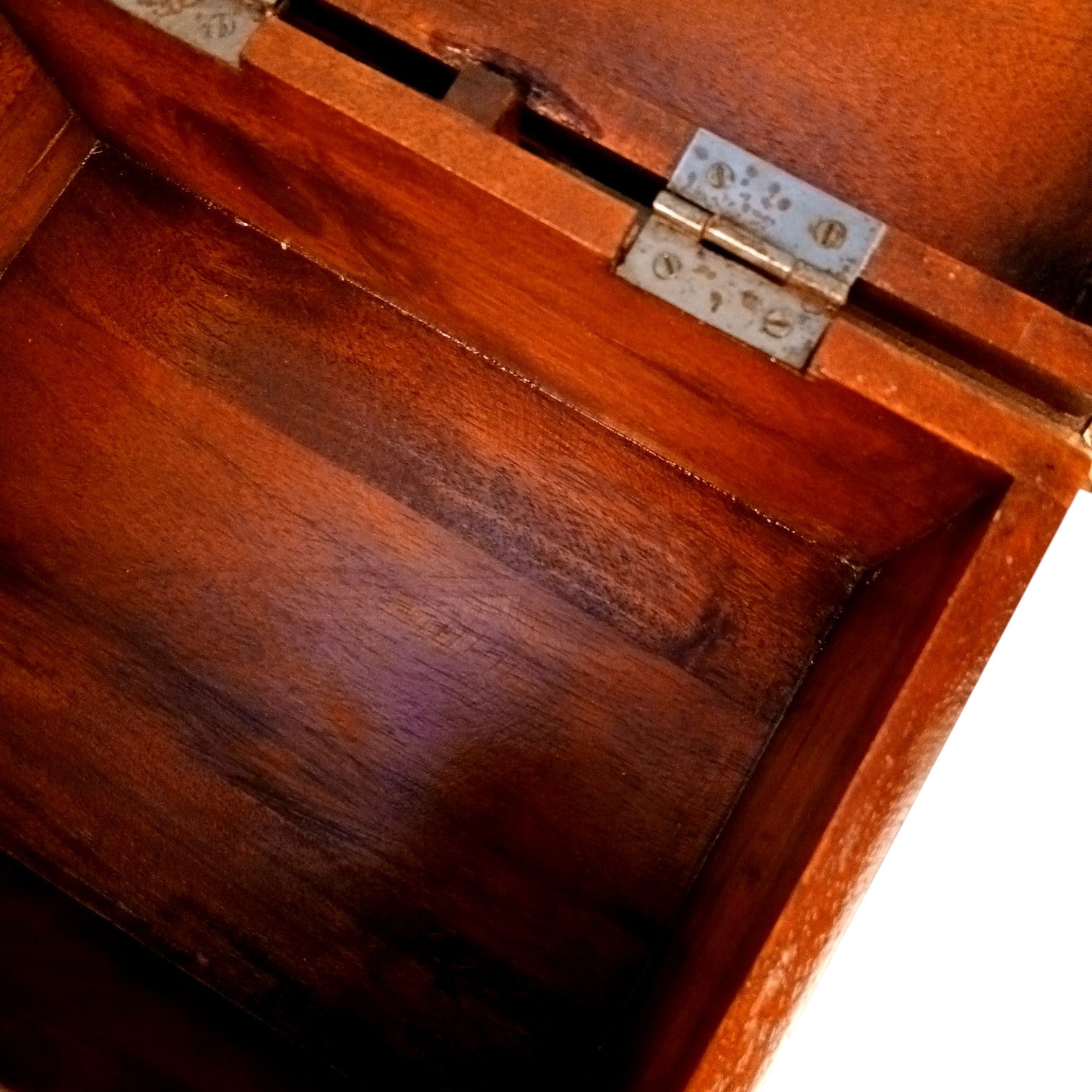 Wooden Big Trunk Storage Box | Handcrafted Utility Organizer for Jewellery, Keepsakes, Accessories & Home Decor | Durable Multipurpose Storage Box & Utility Chest - 12 Inch - Apkamart