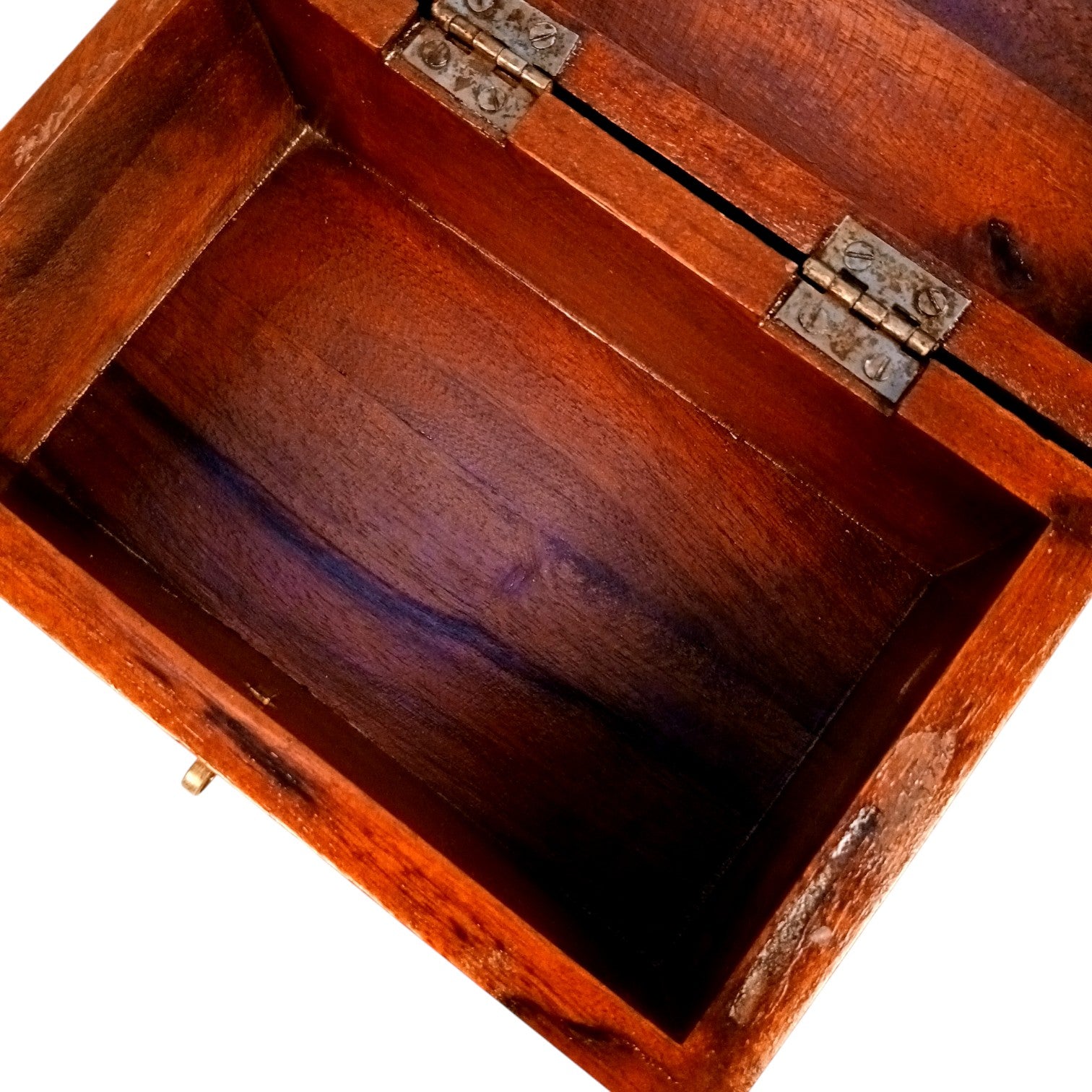 Handcrafted Small Trunk Storage Boxes | Multipurpose Organizer for Jewellery, Make-up Accessories & Home Decor Combo of Wooden Jewelry Boxes – 12 Inch (Set Of 2) - Apkamart