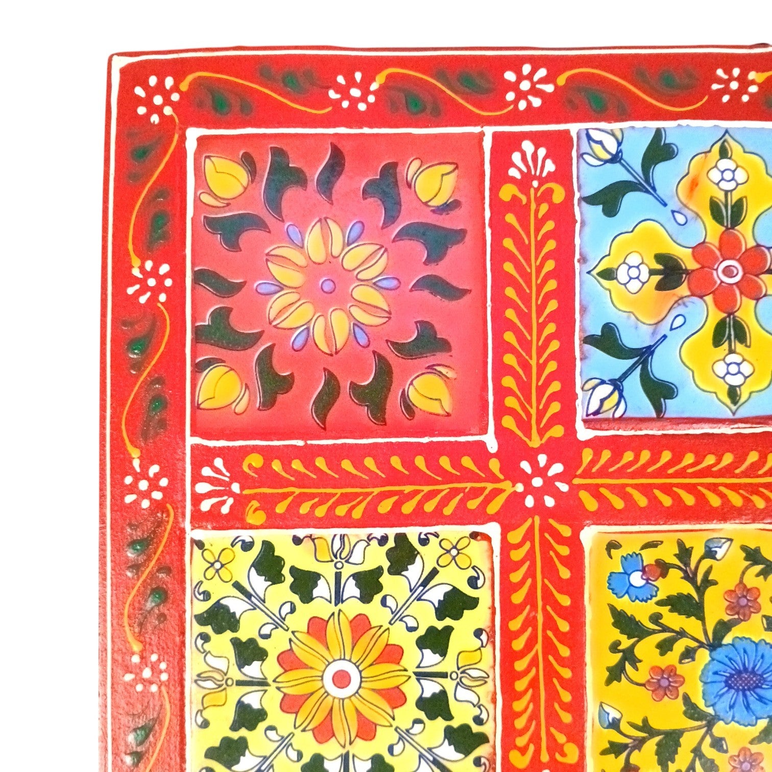 Handcrafted Wooden Box for Dry Fruits, Supari & Jewellery | Decorative Storage Box | Multipurpose Organizer for Gifting, Festive & Home Decor - 8 Inch - Apkamart