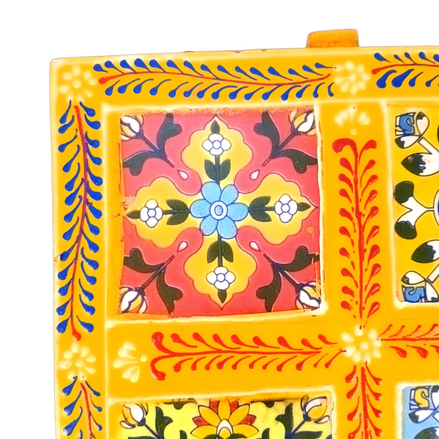 Handcrafted Wooden Box for Dry Fruits, Supari & Jewellery | Decorative Storage Box | Multipurpose Organizer for Gifting, Festive & Home Decor - 8 Inch - Apkamart