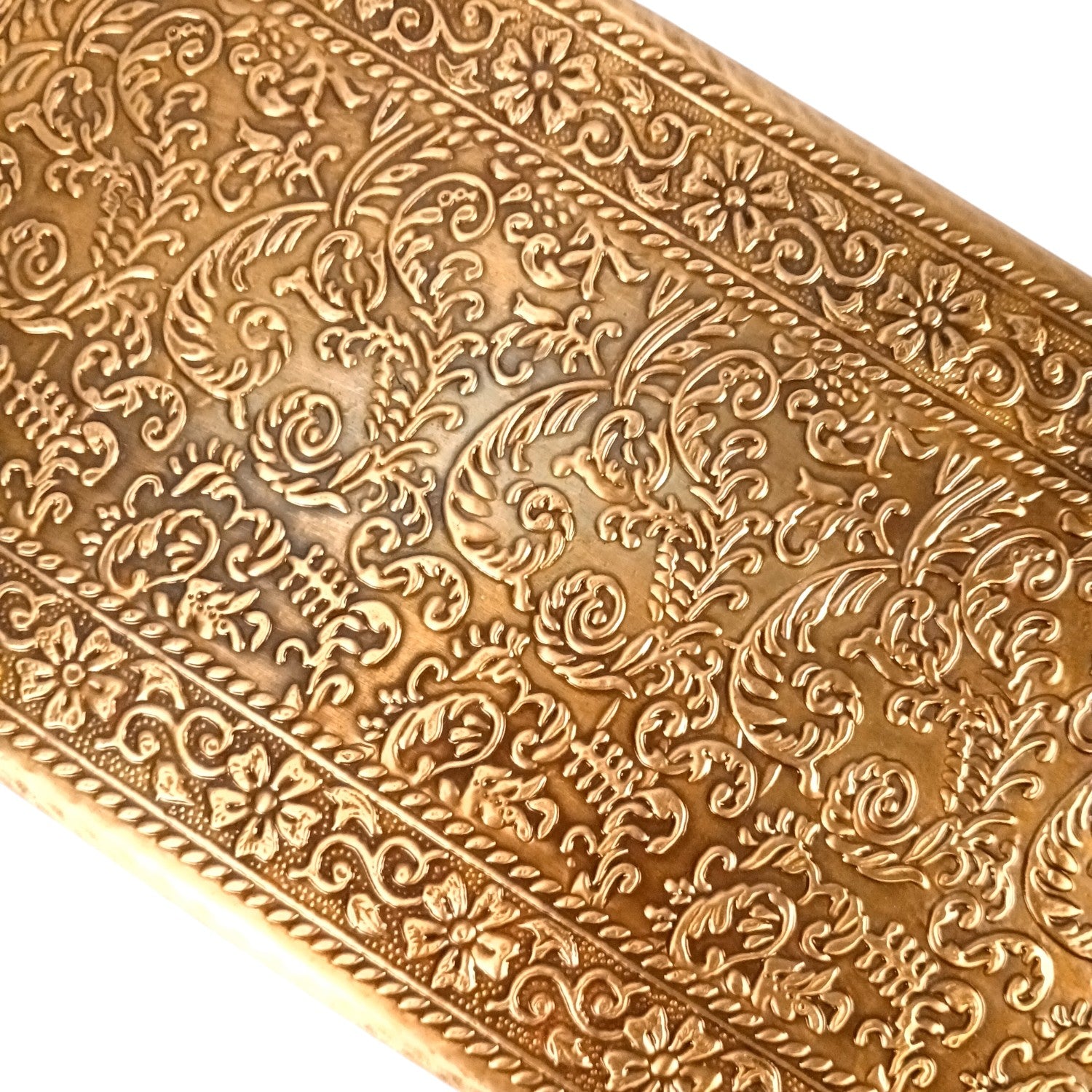 Wooden Jewelry Box for Bride | Bridal Gift Organizer for Women | Luxury Wedding Jewelry Storage Box | Compact Wood & Brass Jewellery Case for Travel & Occasions - 12 Inch - Apkamart